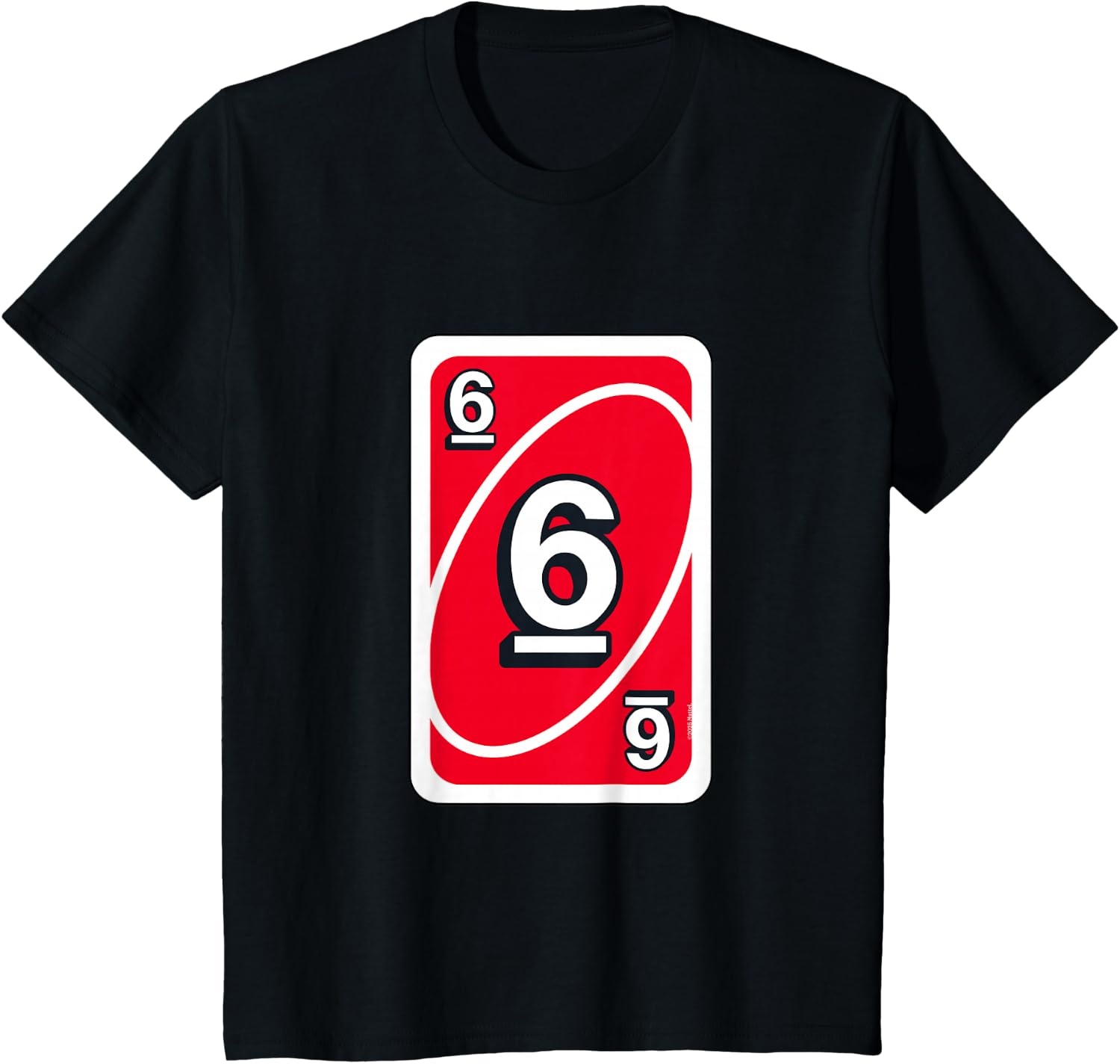 image:imageUNO Halloween Red 6 Card TShirtBlack