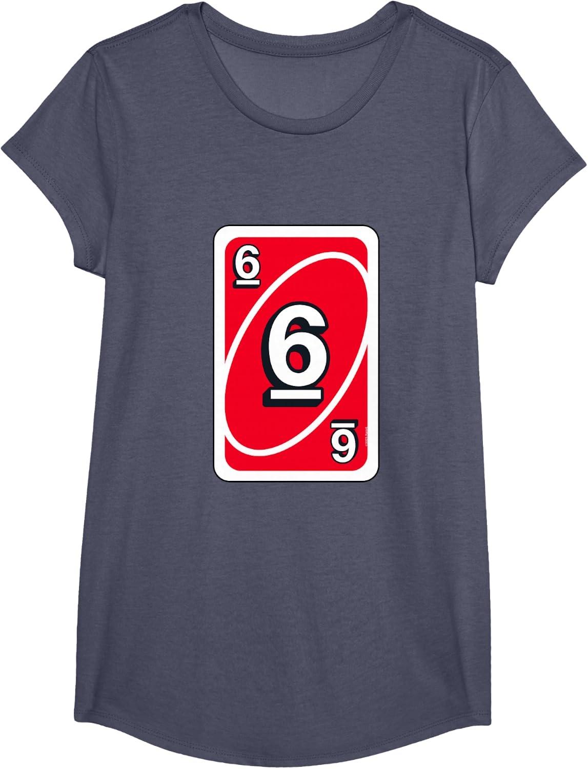 image:imageUNO Halloween Red 6 Card TShirtHeather Blue