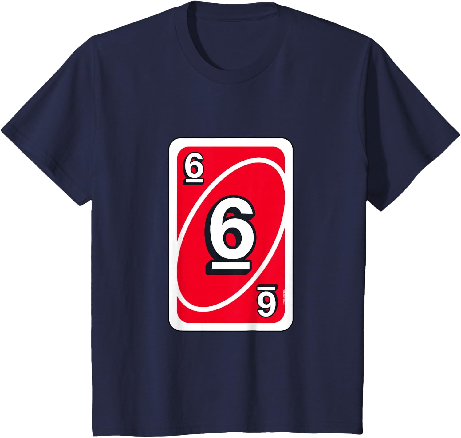 image:imageUNO Halloween Red 6 Card TShirtNavy Blue