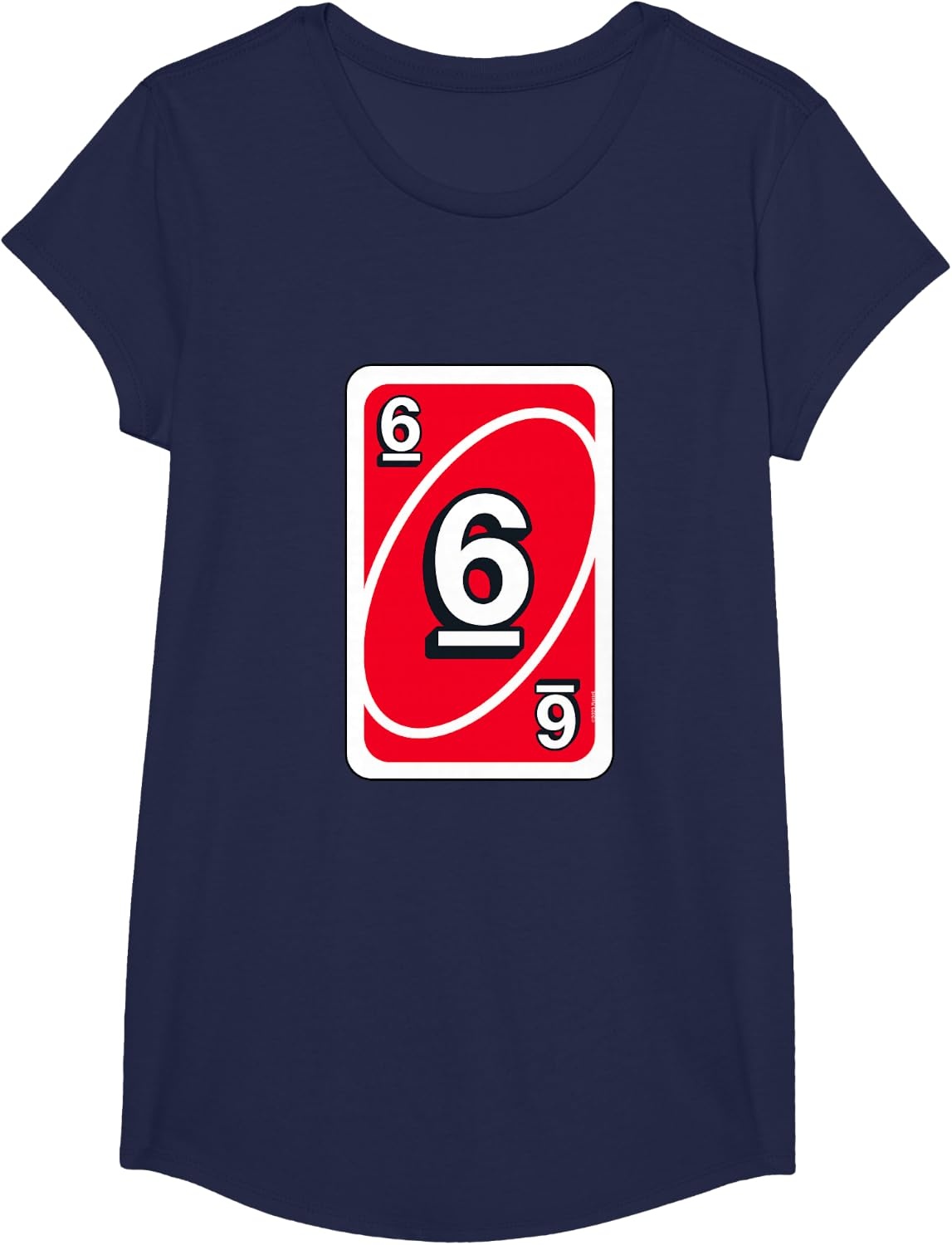 image:imageUNO Halloween Red 6 Card TShirtNavy Blue