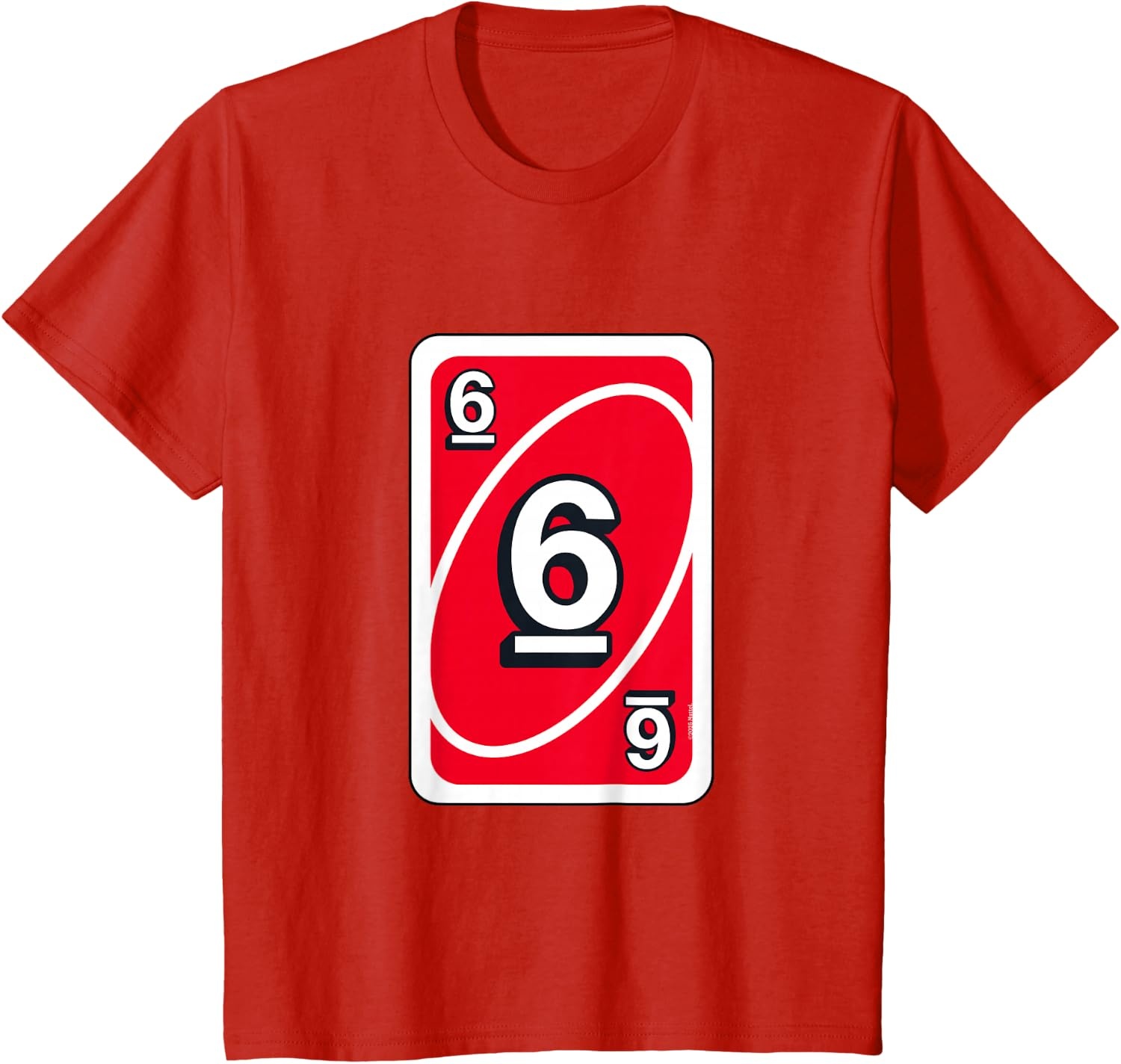 image:imageUNO Halloween Red 6 Card TShirtRed