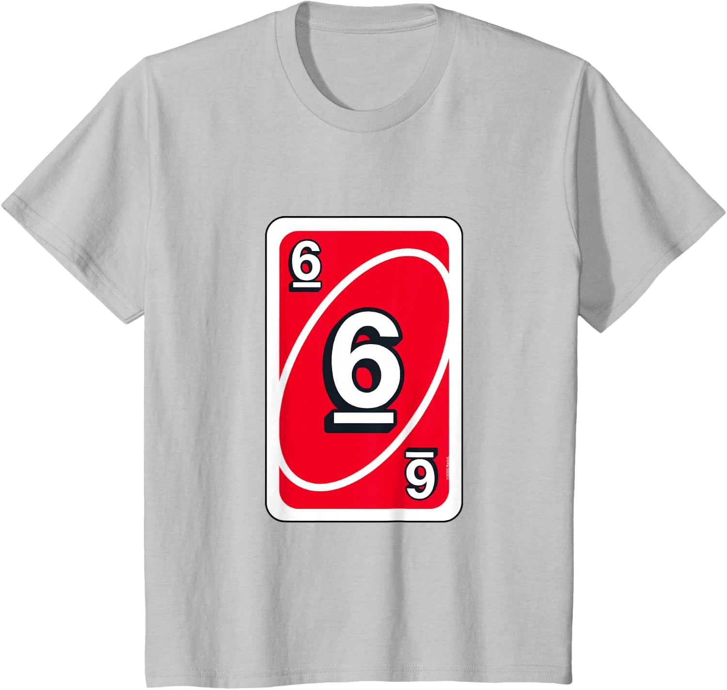 image:imageUNO Halloween Red 6 Card TShirtSilver Grey