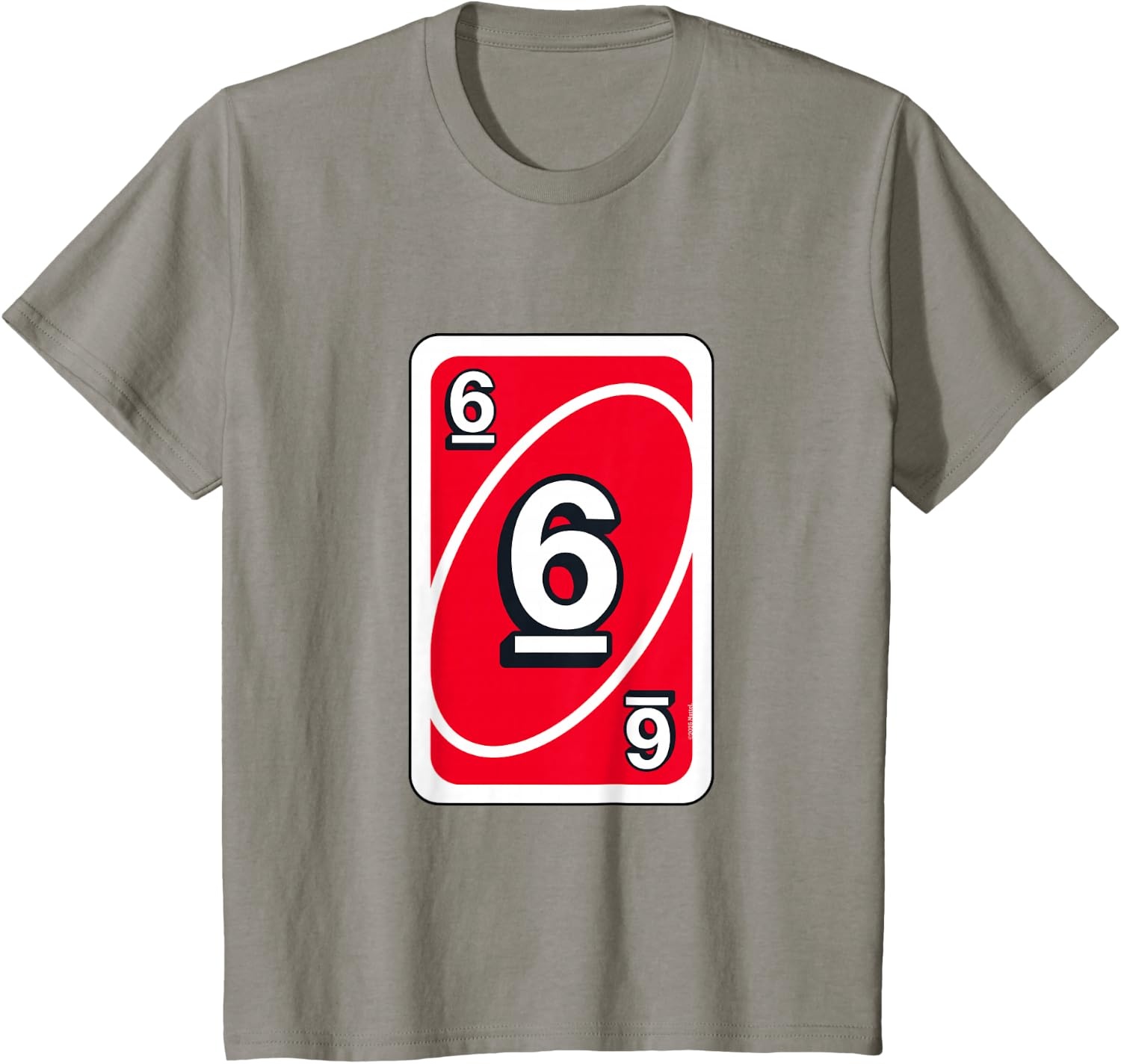 image:imageUNO Halloween Red 6 Card TShirtSlate Grey