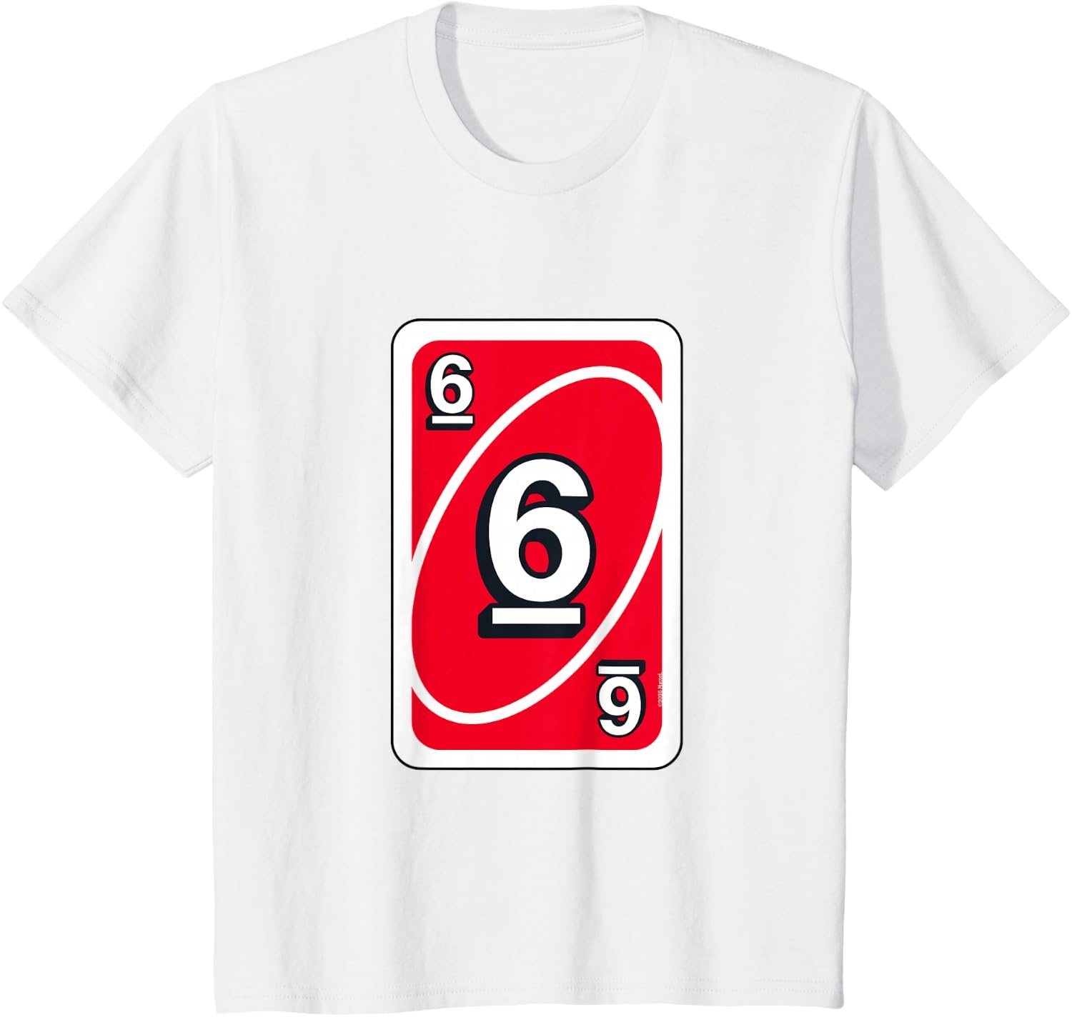 image:imageUNO Halloween Red 6 Card TShirtWhite