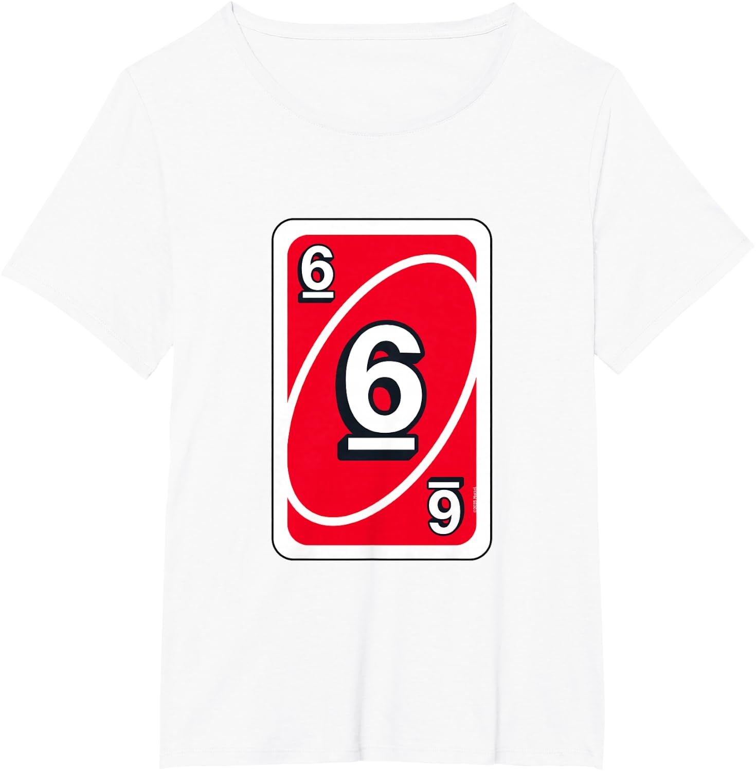 image:imageUNO Halloween Red 6 Card TShirtWhite