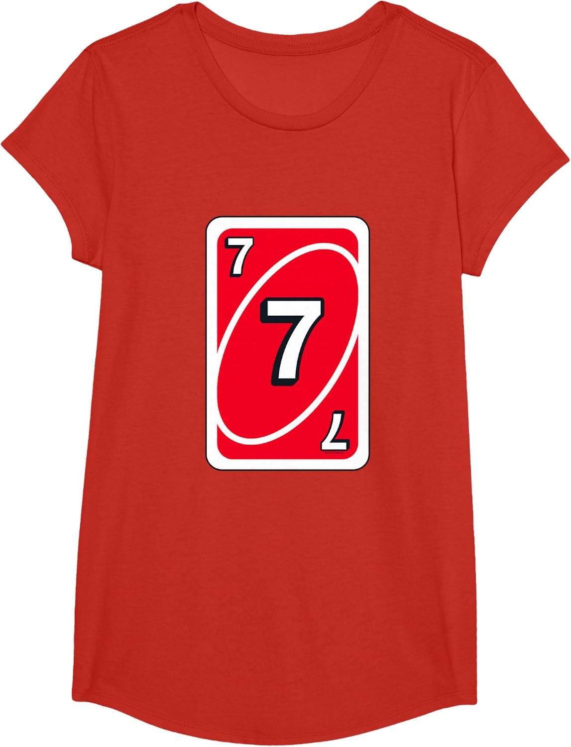 image:imageUNO Halloween Red 7 Card TShirtRed