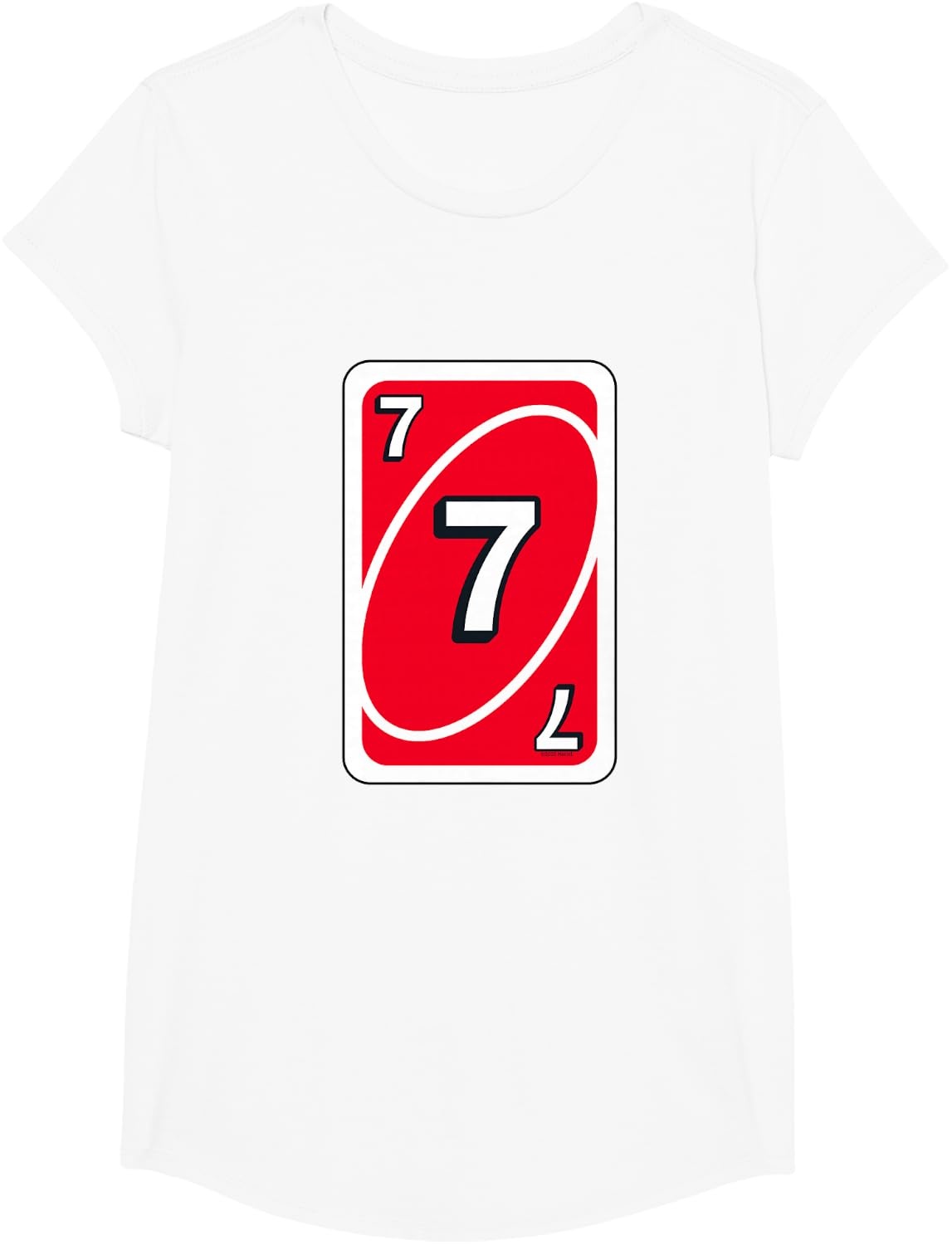 image:imageUNO Halloween Red 7 Card TShirtWhite