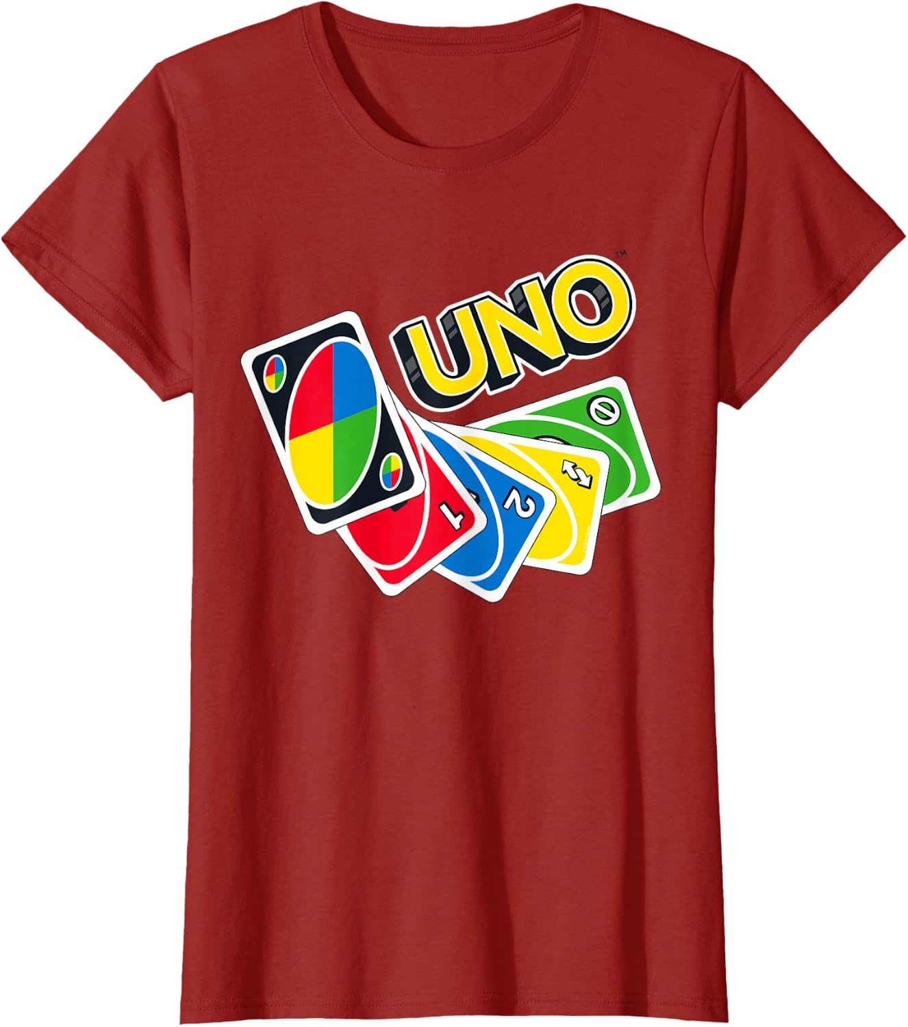 image:imageUNO How Do You Uno Card Game T Shirts and Tees for Men and WomenCranberry Red