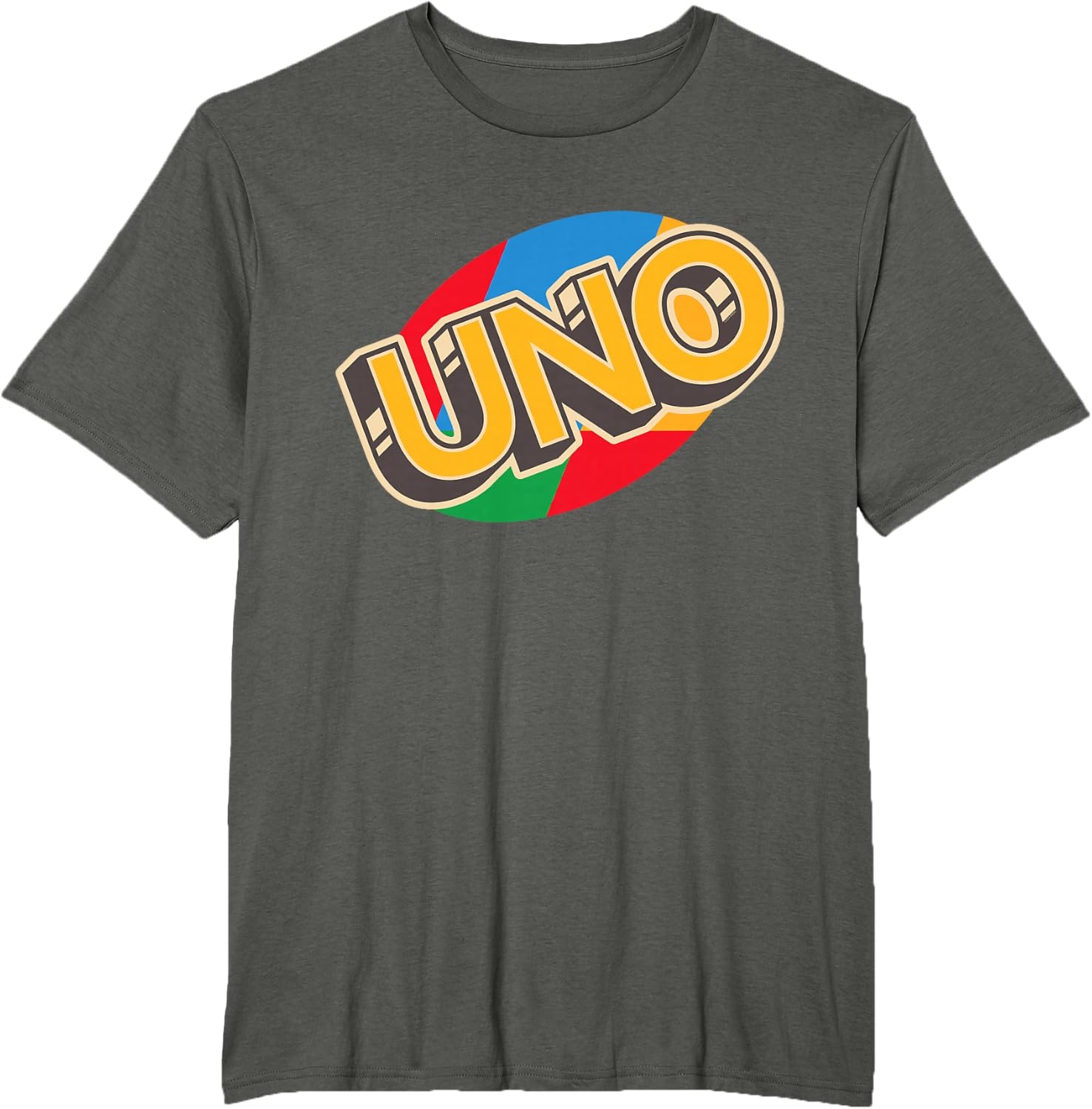 image:imageUNO Vintage Game Night Logo TShirtAsphalt Grey