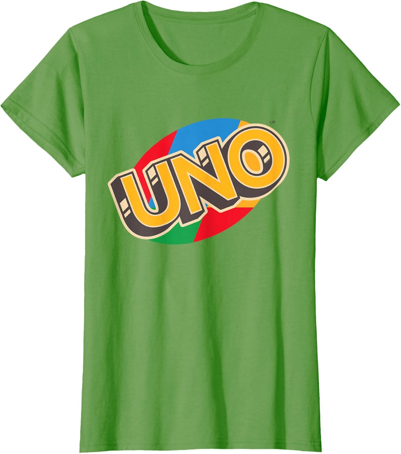 image:imageUNO Vintage Game Night Logo TShirtGrass Green