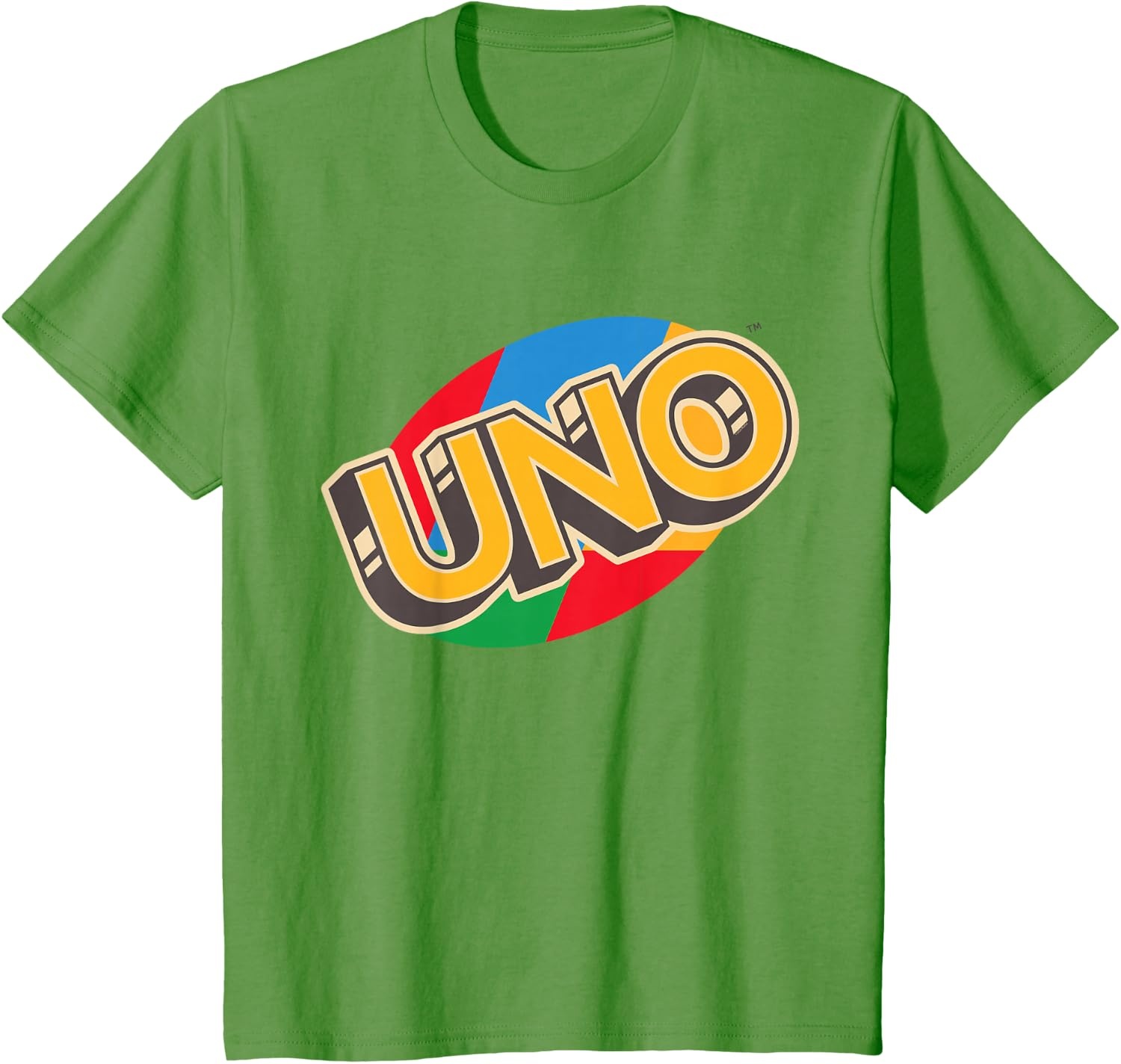 image:imageUNO Vintage Game Night Logo TShirtGrass Green