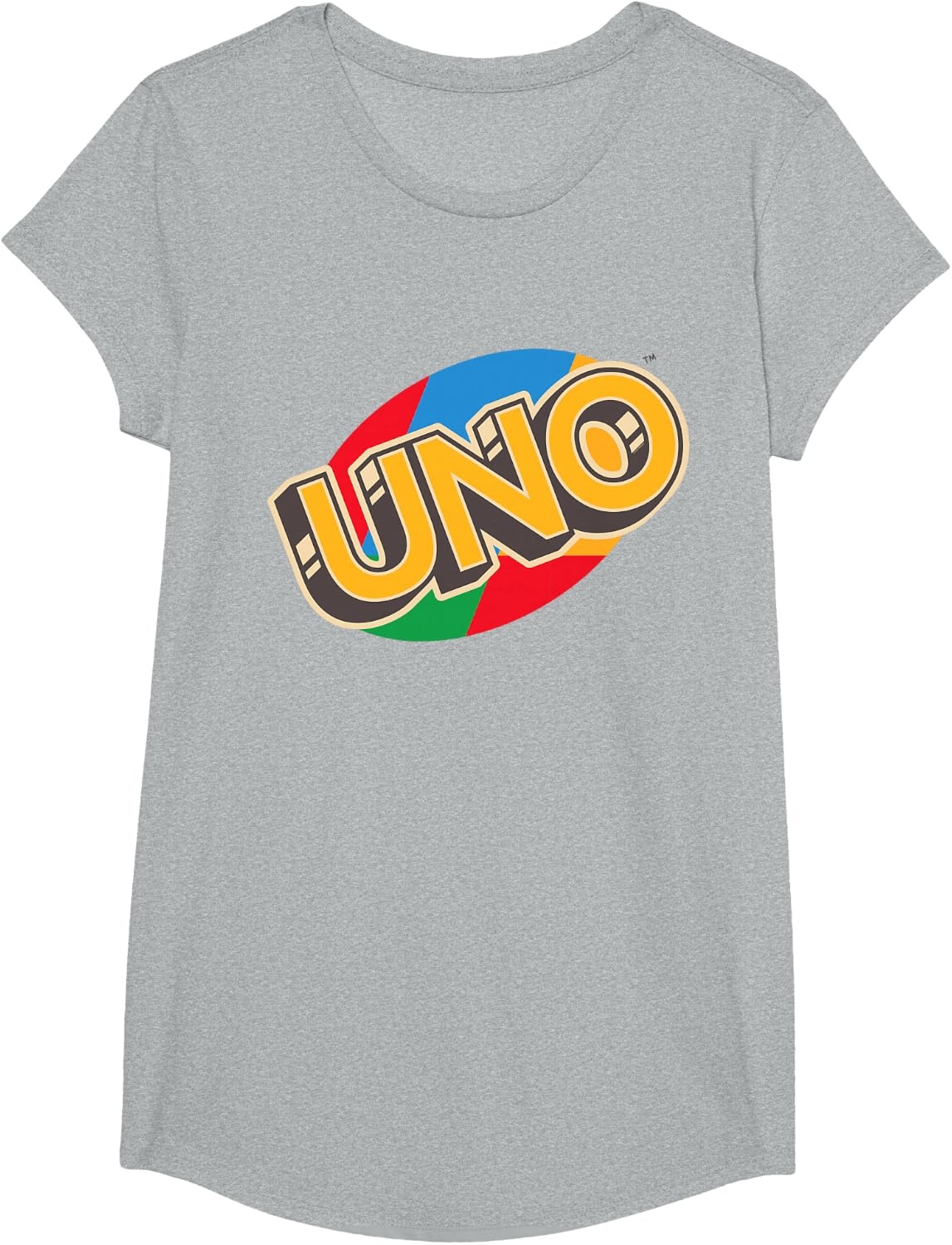 image:imageUNO Vintage Game Night Logo TShirtHeather Grey