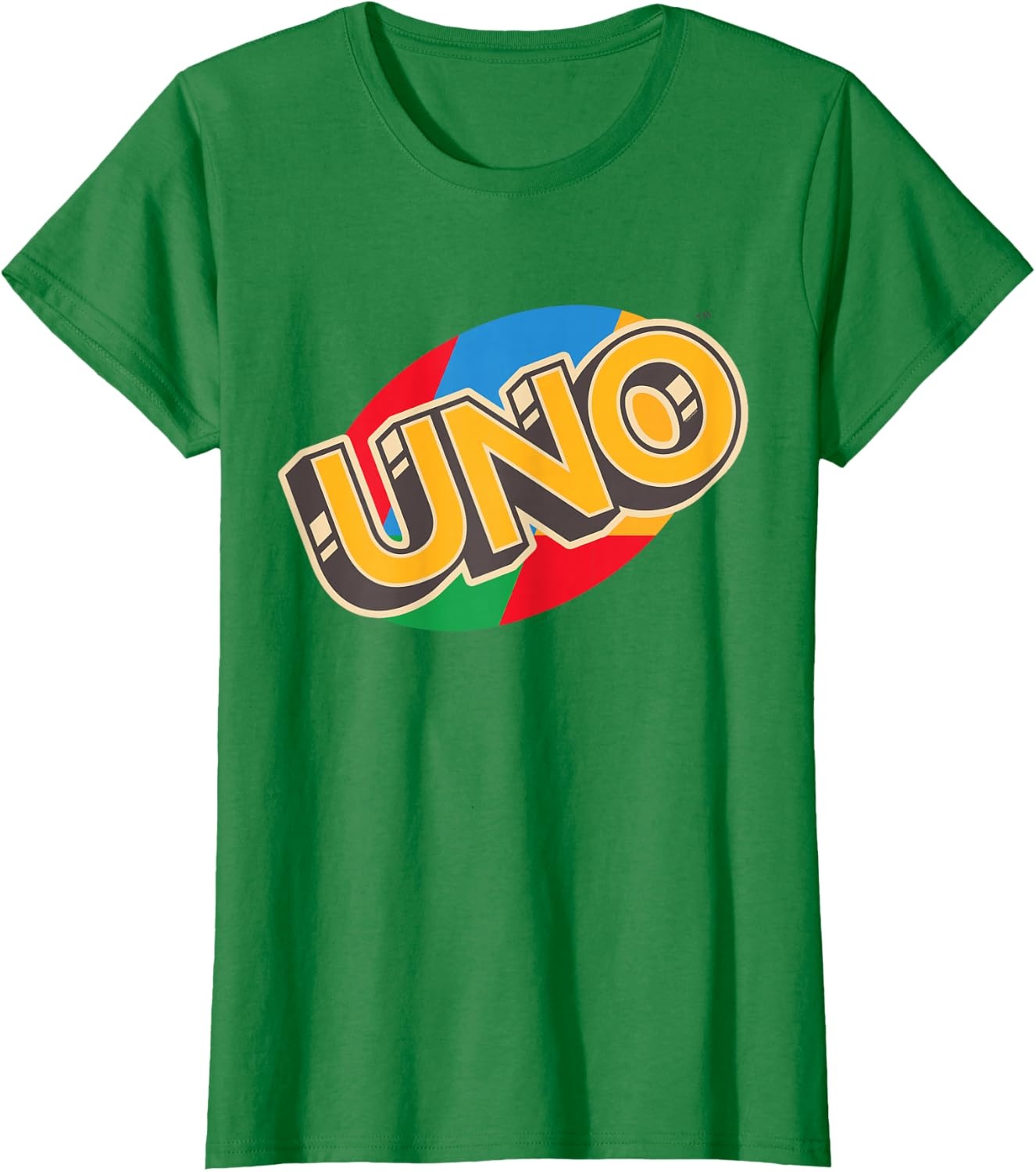 image:imageUNO Vintage Game Night Logo TShirtKelly Green