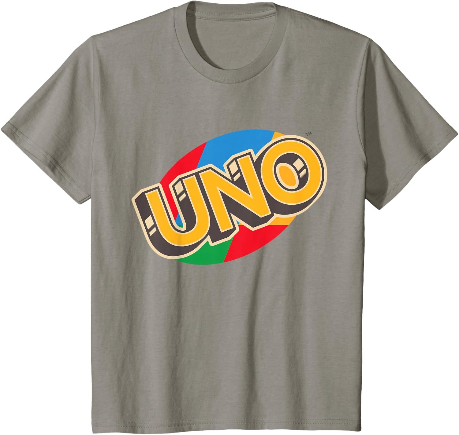 image:imageUNO Vintage Game Night Logo TShirtSlate Grey
