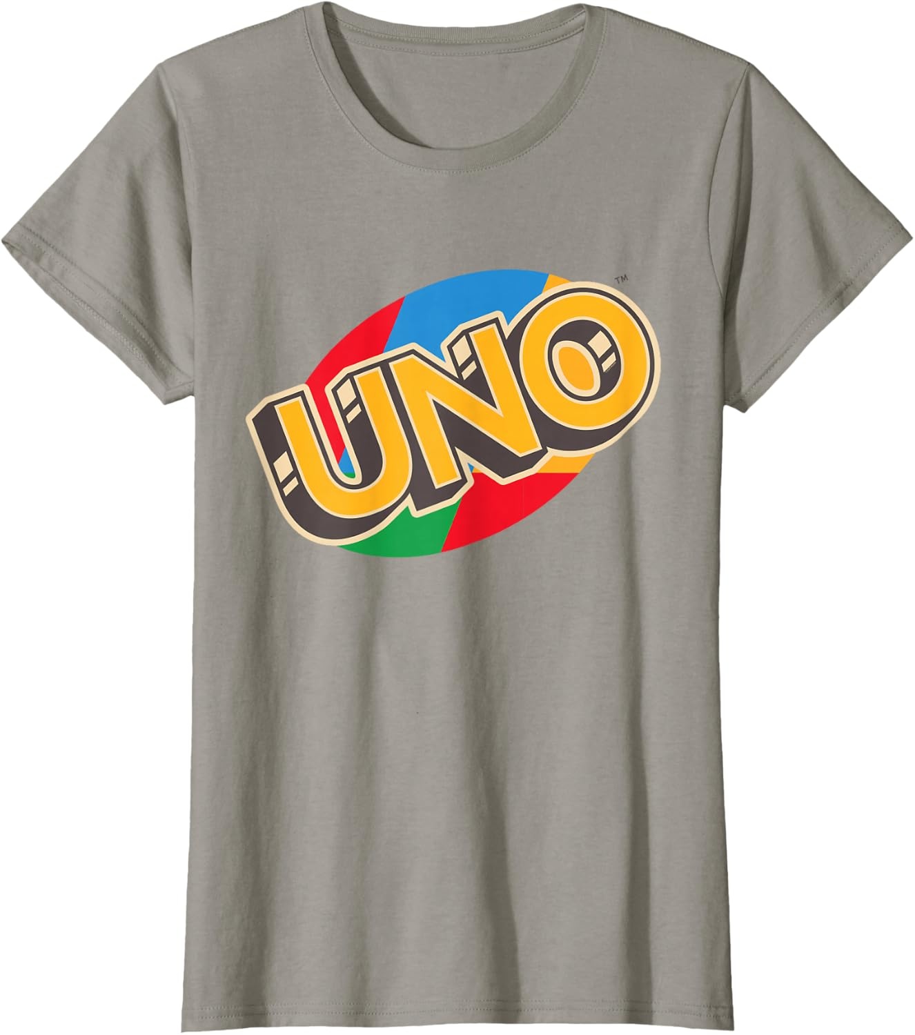 image:imageUNO Vintage Game Night Logo TShirtSlate Grey