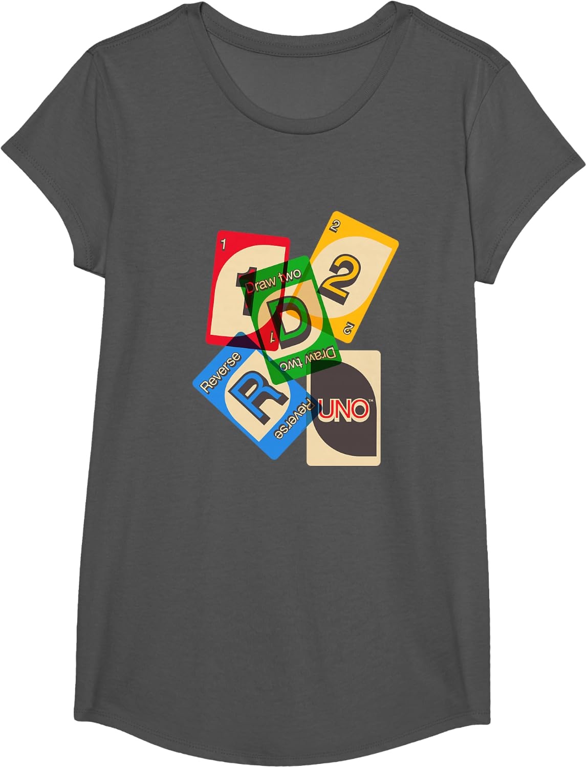 image:imageUNO Vintage Game Night TShirtAsphalt Grey