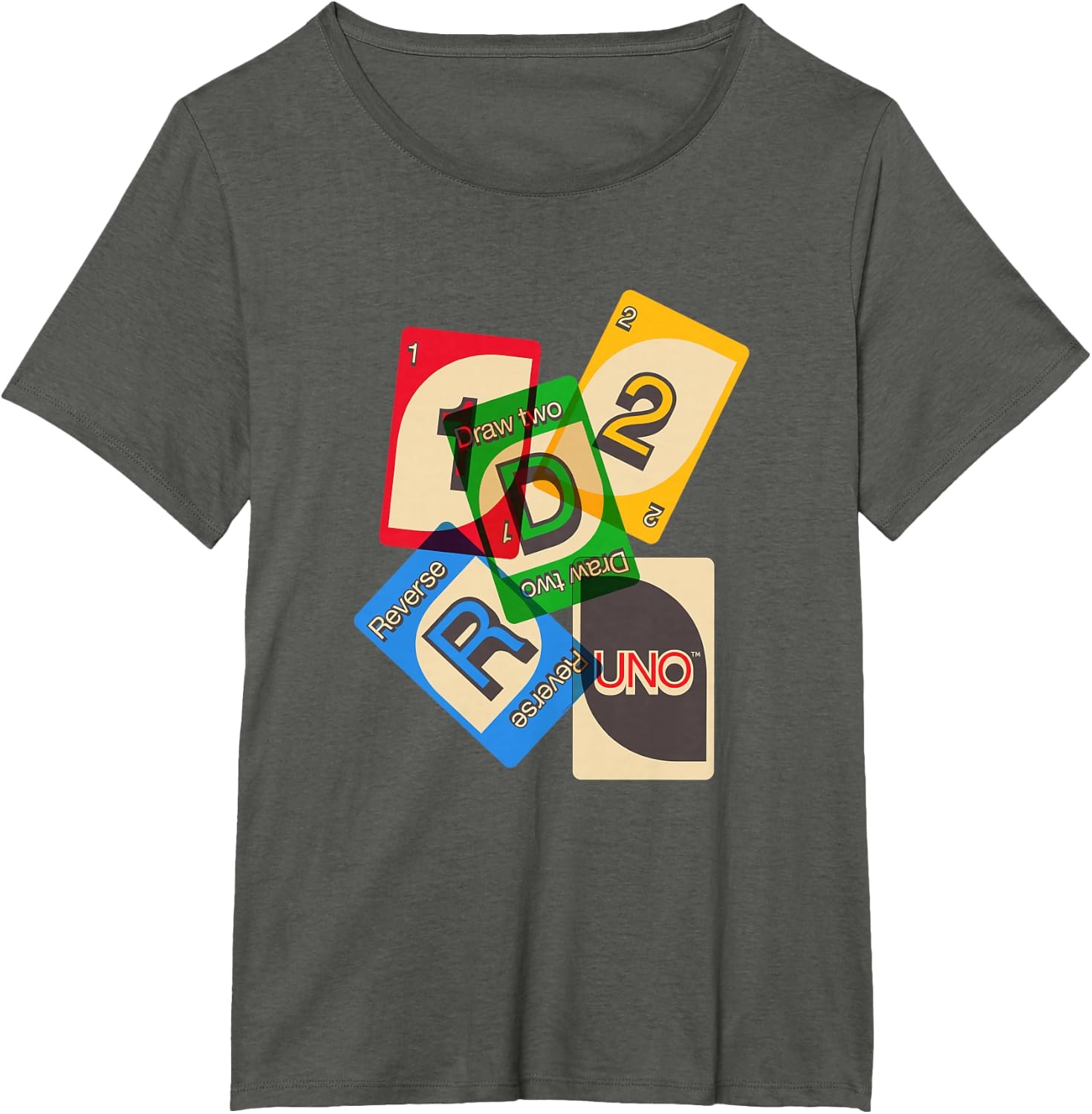 image:imageUNO Vintage Game Night TShirtAsphalt Grey