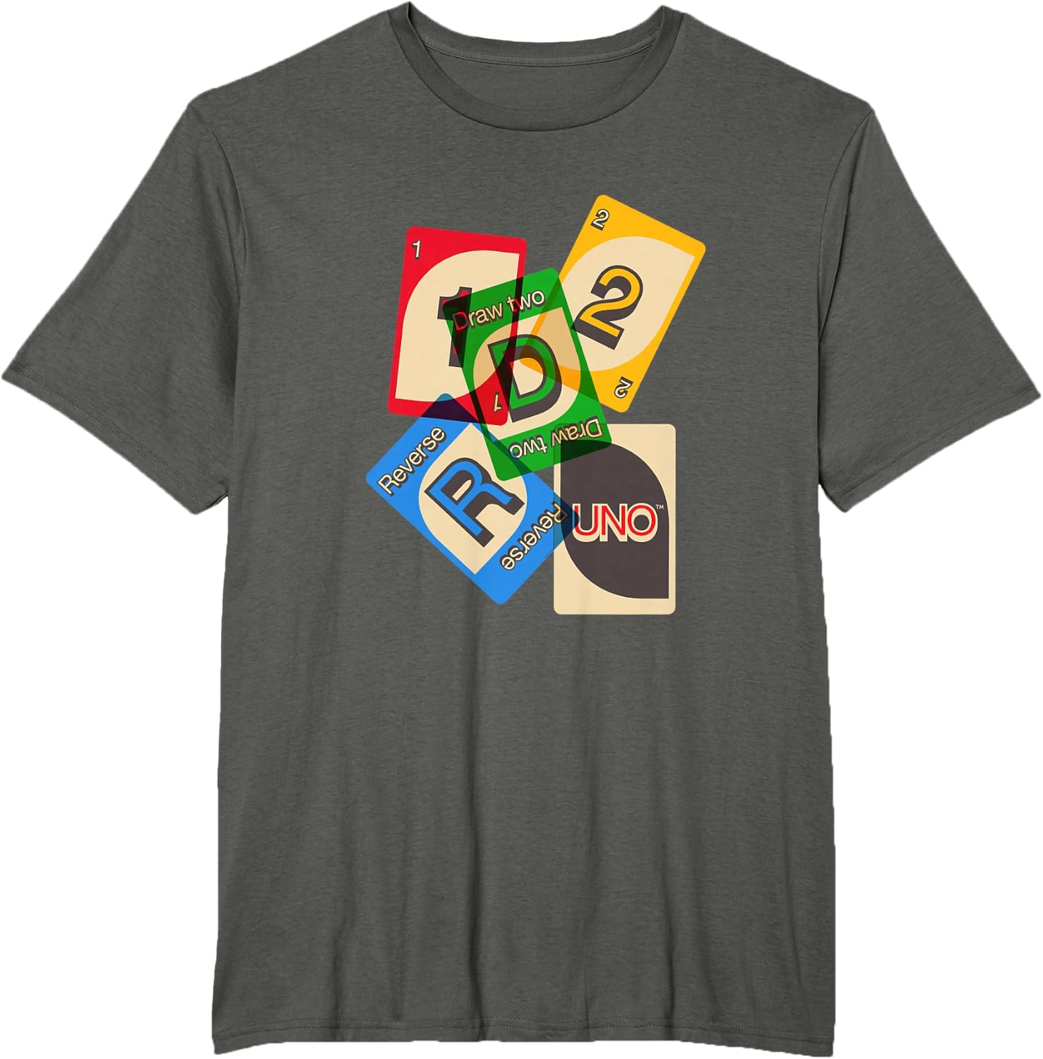 image:imageUNO Vintage Game Night TShirtAsphalt Grey