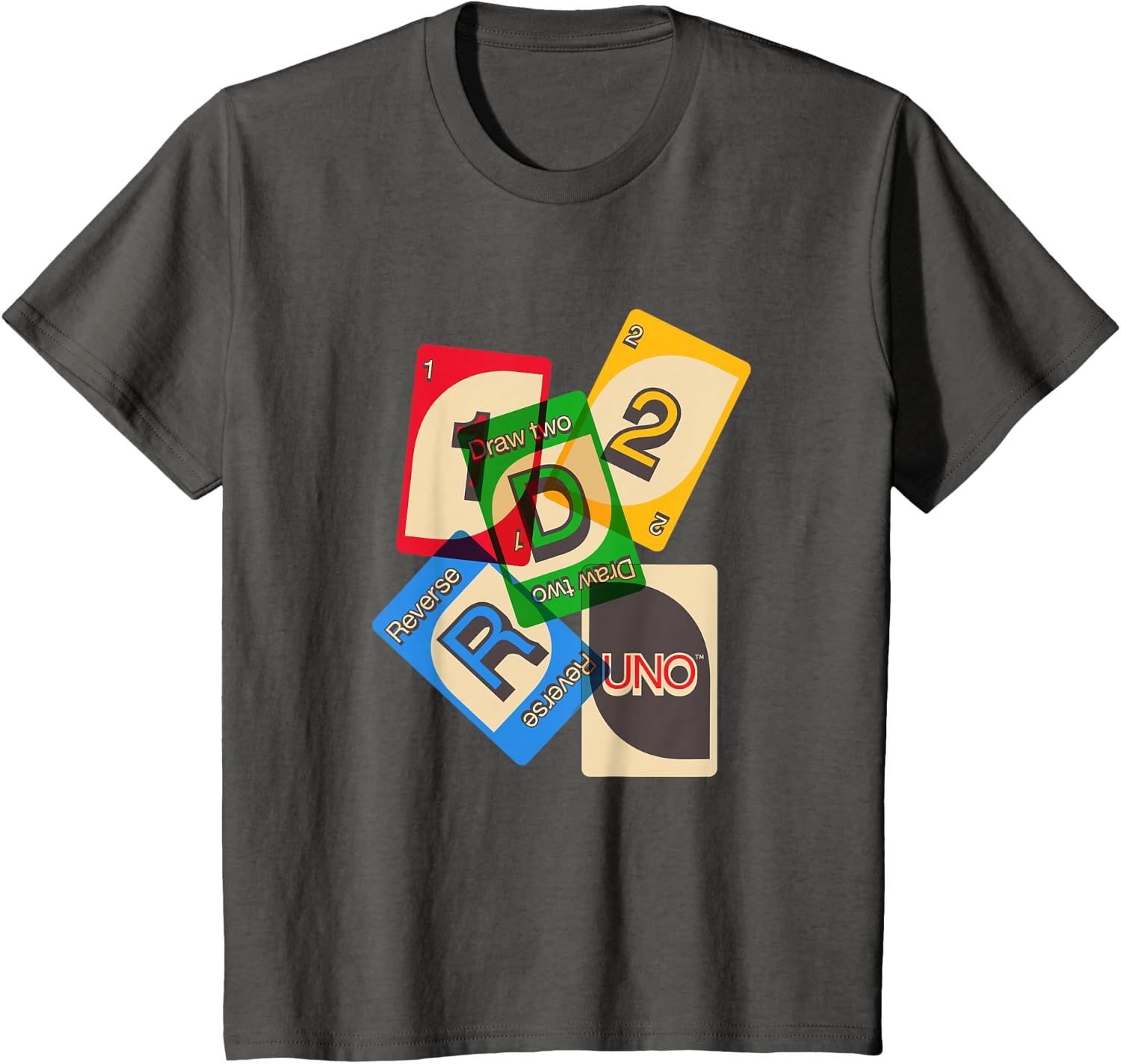 image:imageUNO Vintage Game Night TShirtAsphalt Grey