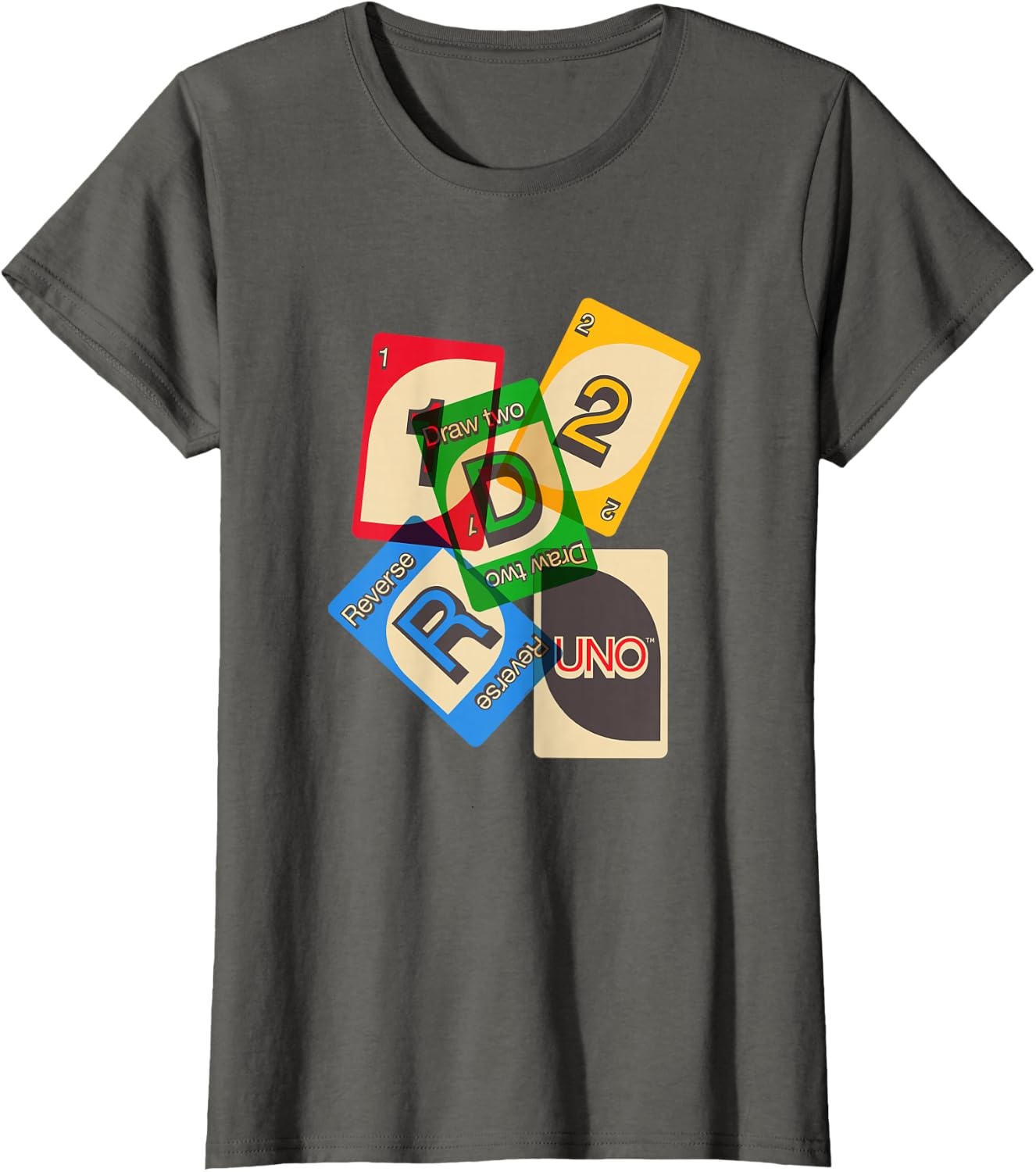 image:imageUNO Vintage Game Night TShirtAsphalt Grey