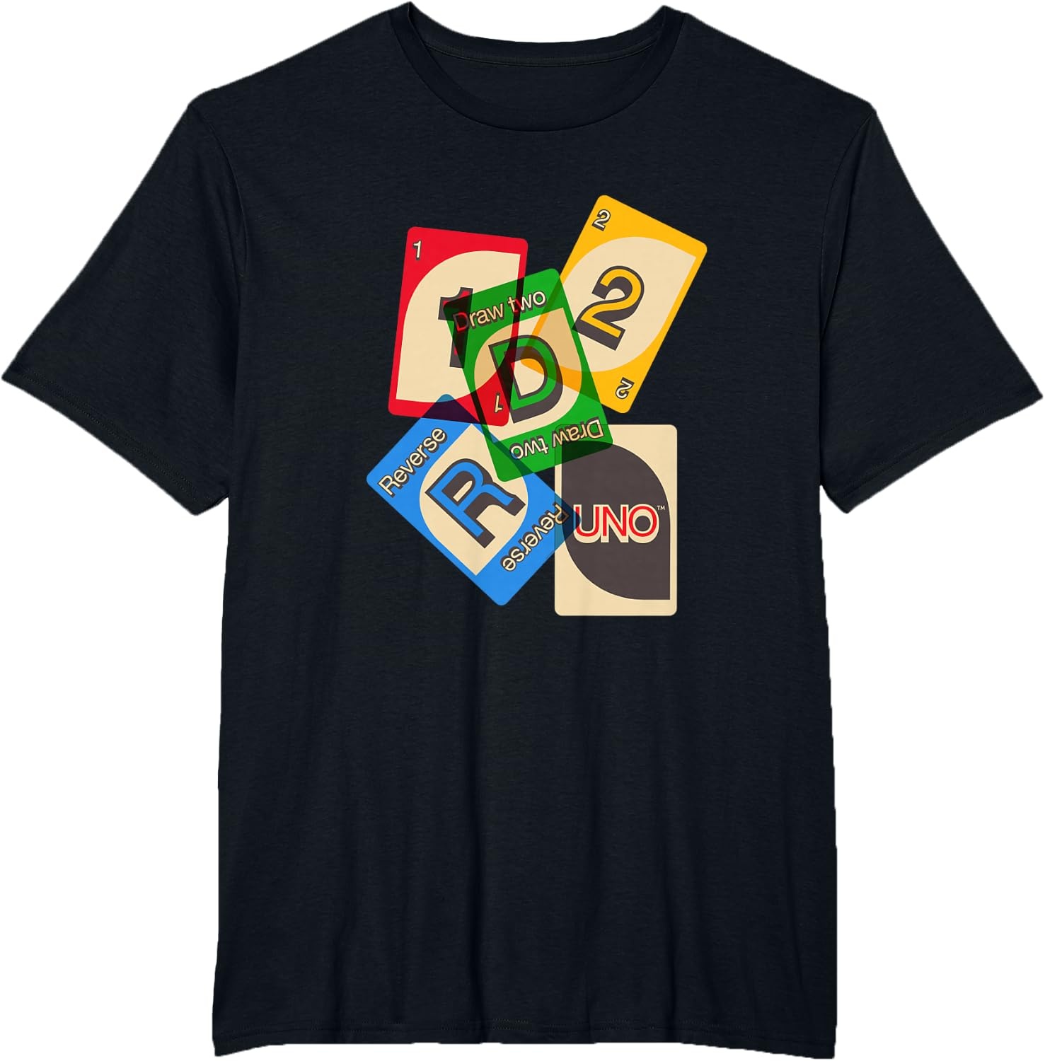 image:imageUNO Vintage Game Night TShirtBlack