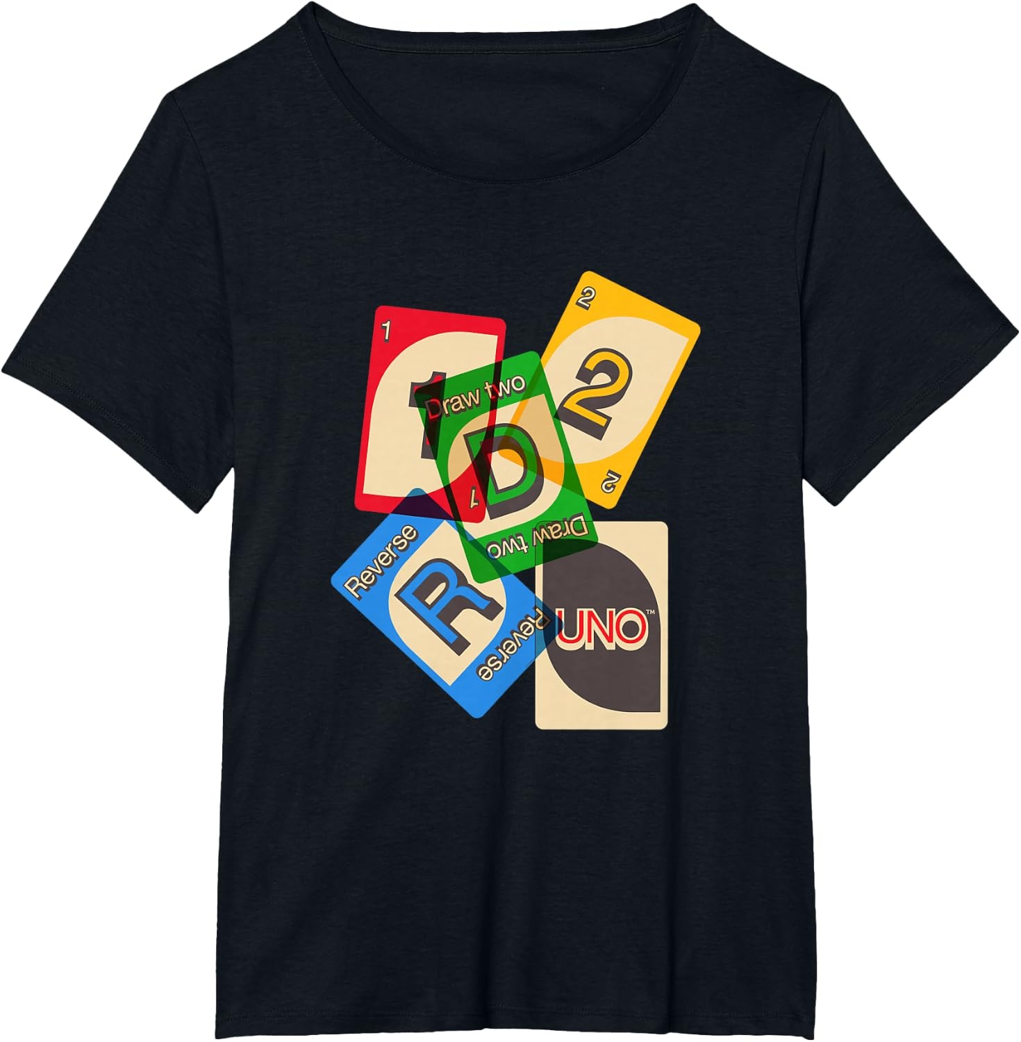 image:imageUNO Vintage Game Night TShirtBlack