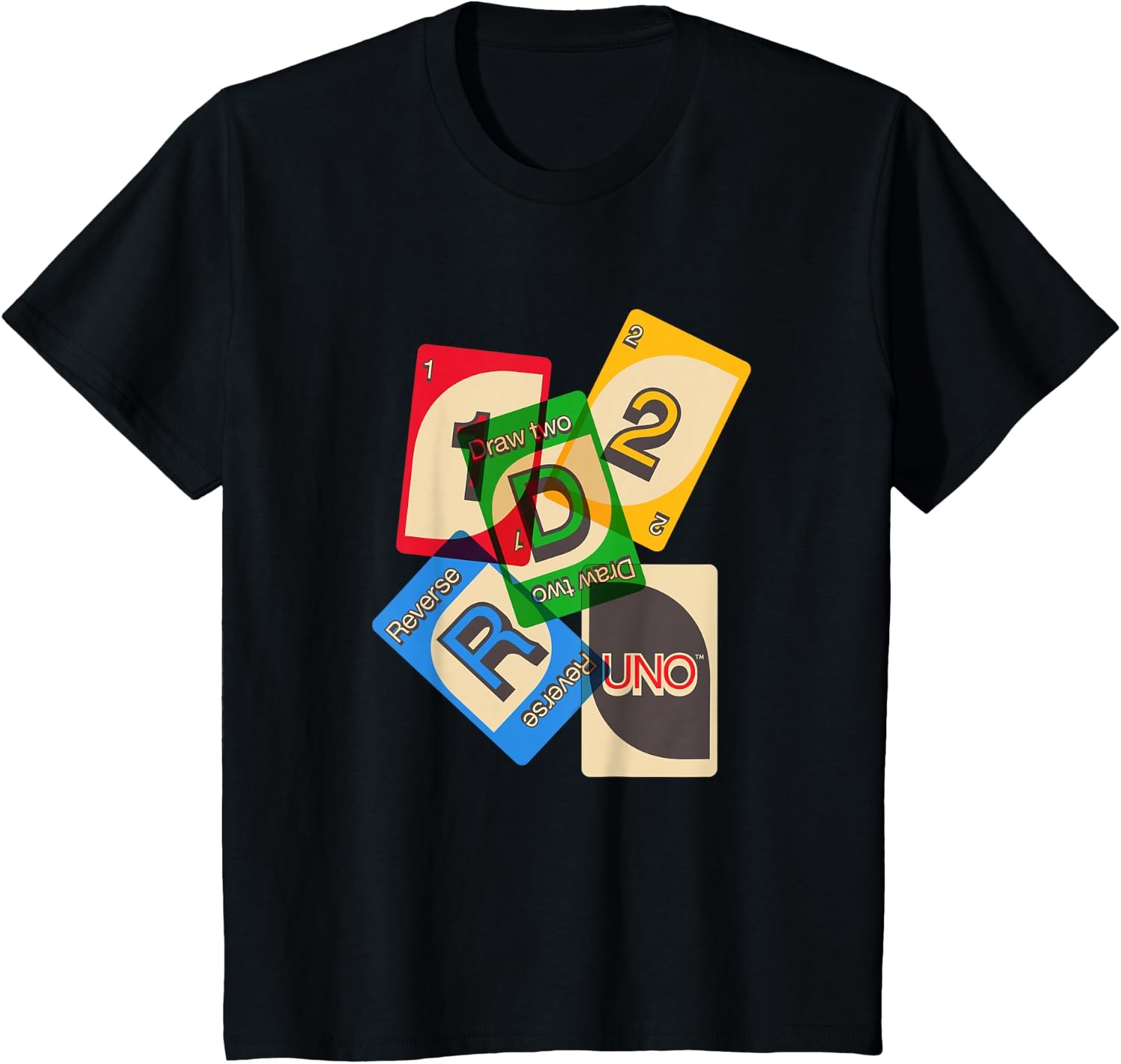 image:imageUNO Vintage Game Night TShirtBlack