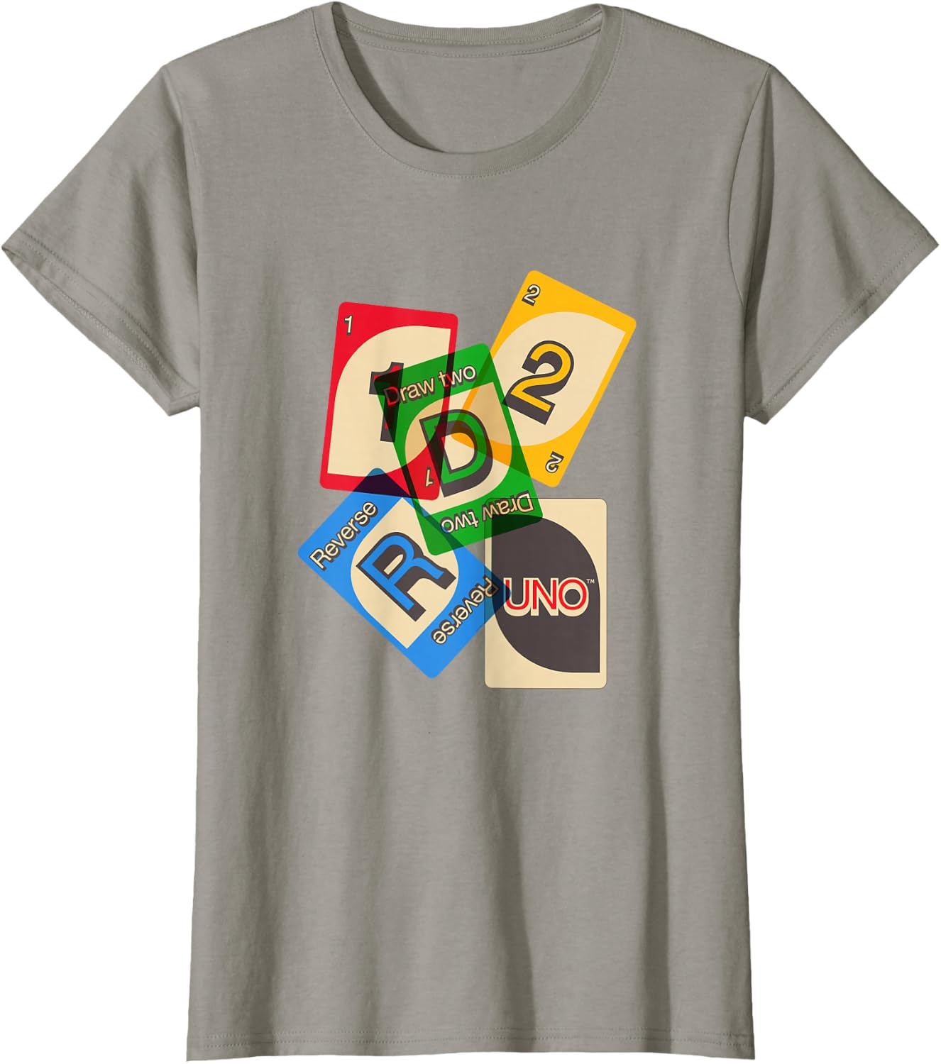 image:imageUNO Vintage Game Night TShirtSlate Grey