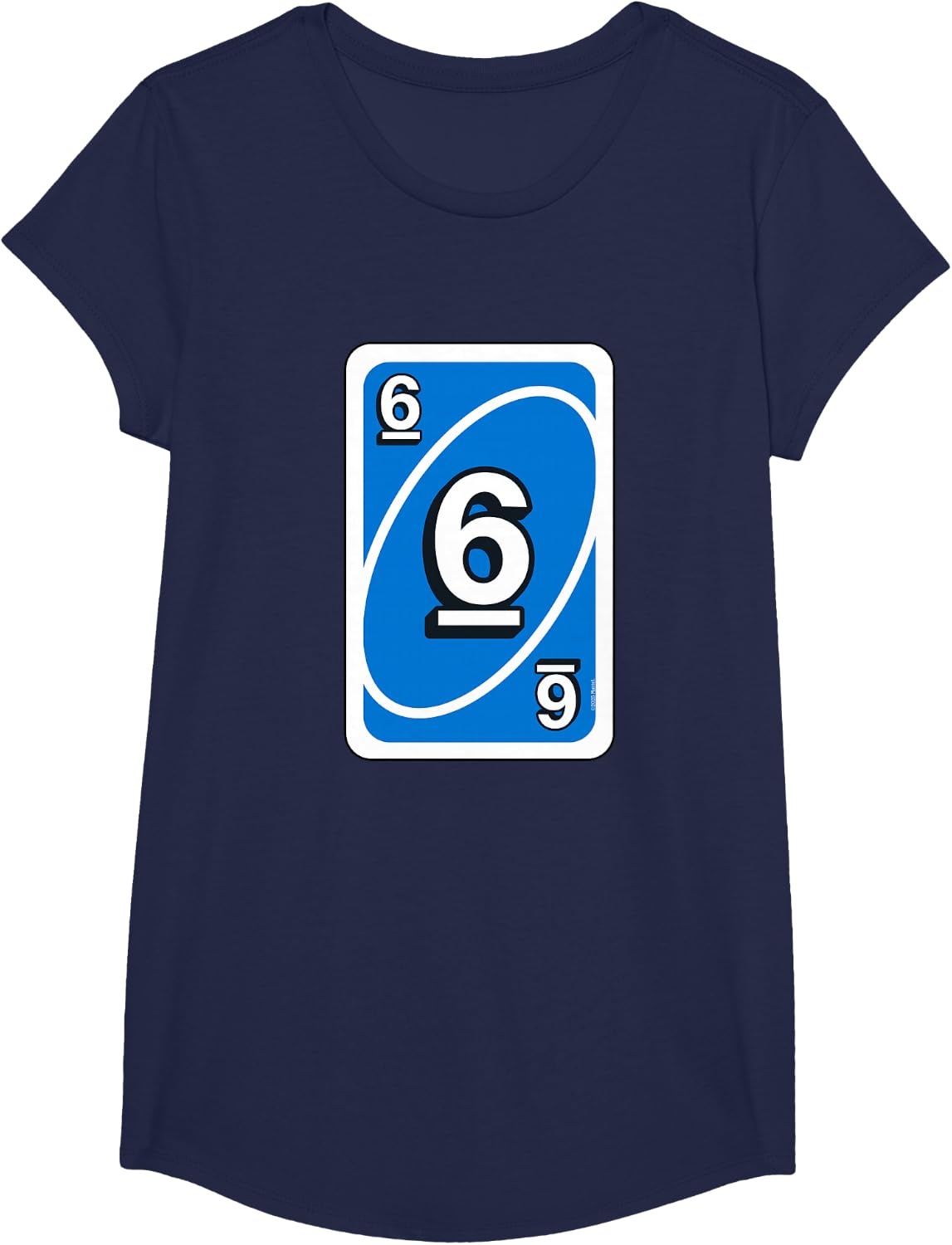 image:imageUno Halloween Blue 6 Card TShirtNavy Blue