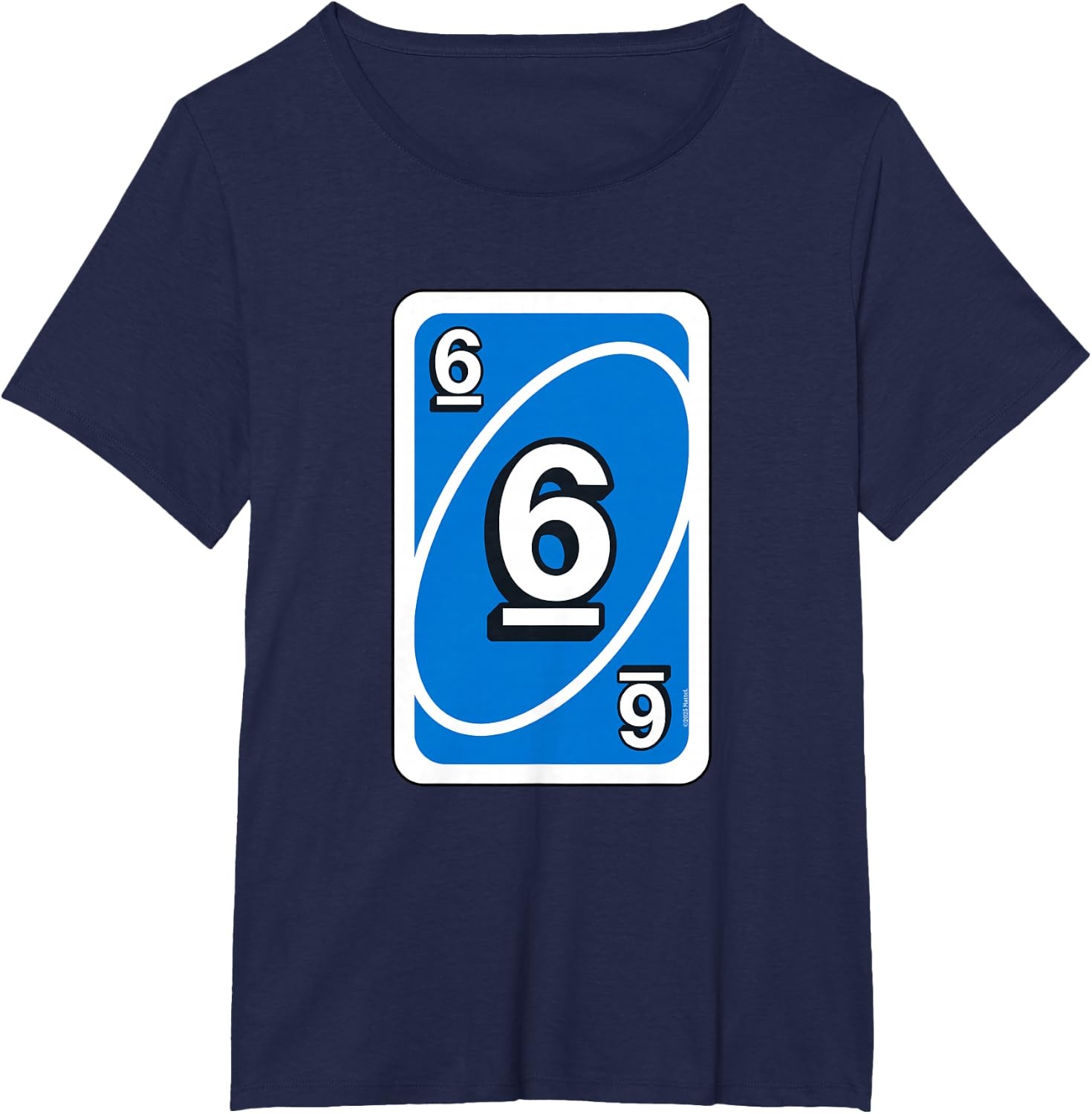 image:imageUno Halloween Blue 6 Card TShirtNavy Blue