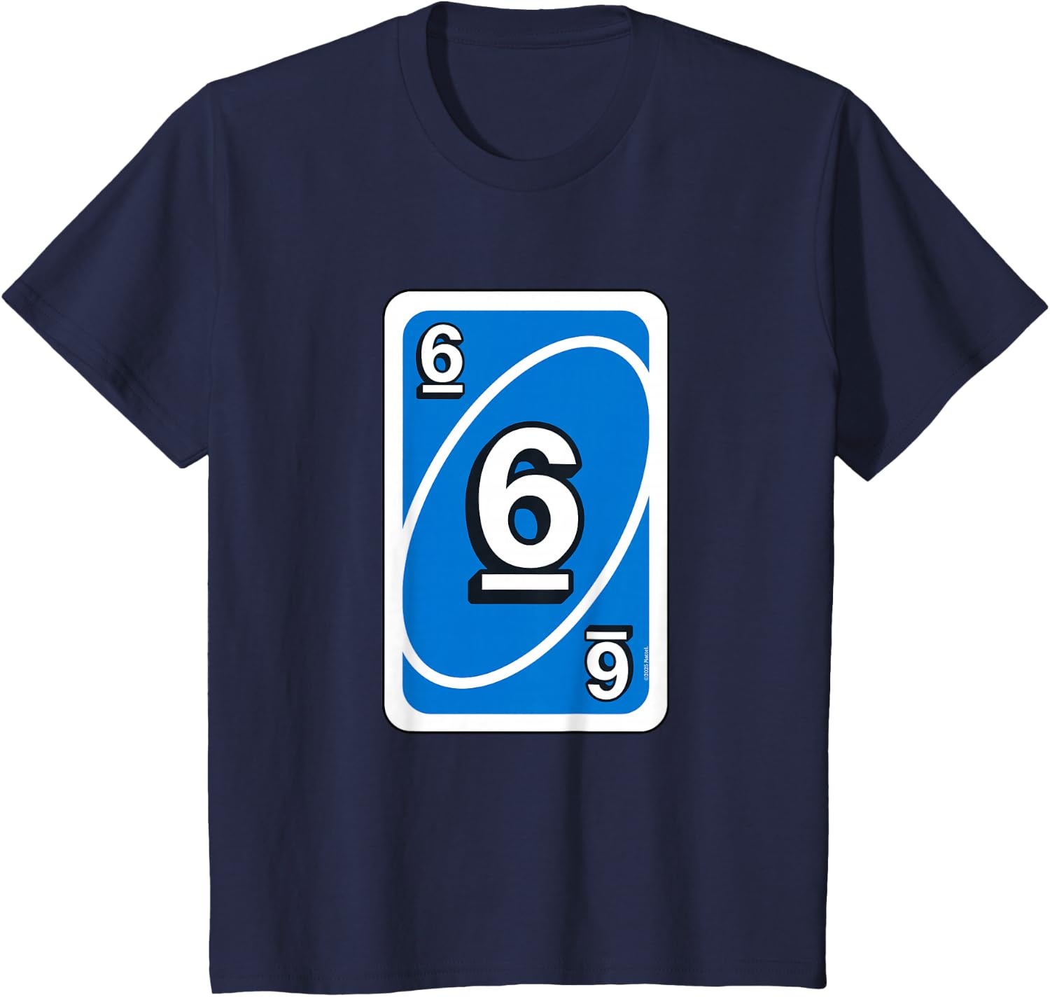 image:imageUno Halloween Blue 6 Card TShirtNavy Blue