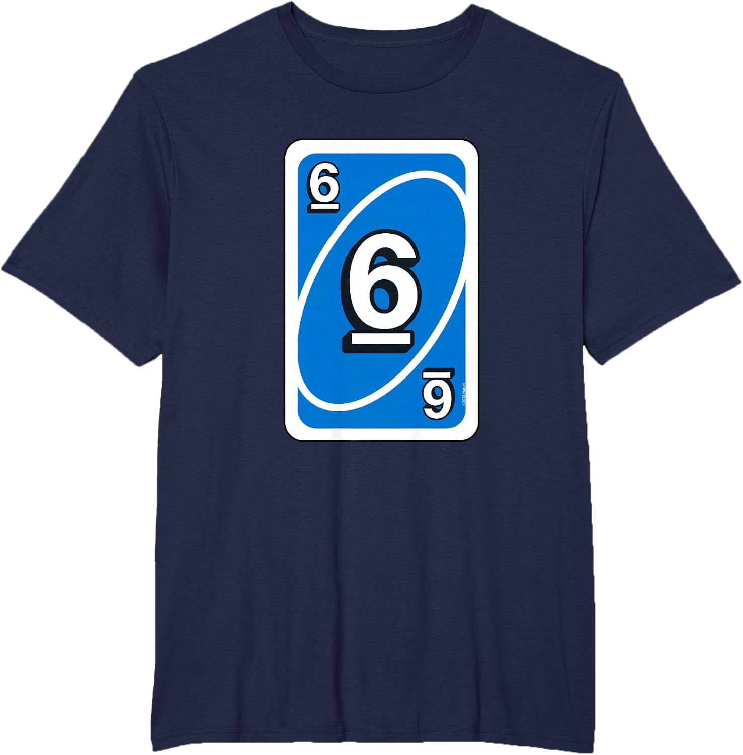 image:imageUno Halloween Blue 6 Card TShirtNavy Blue