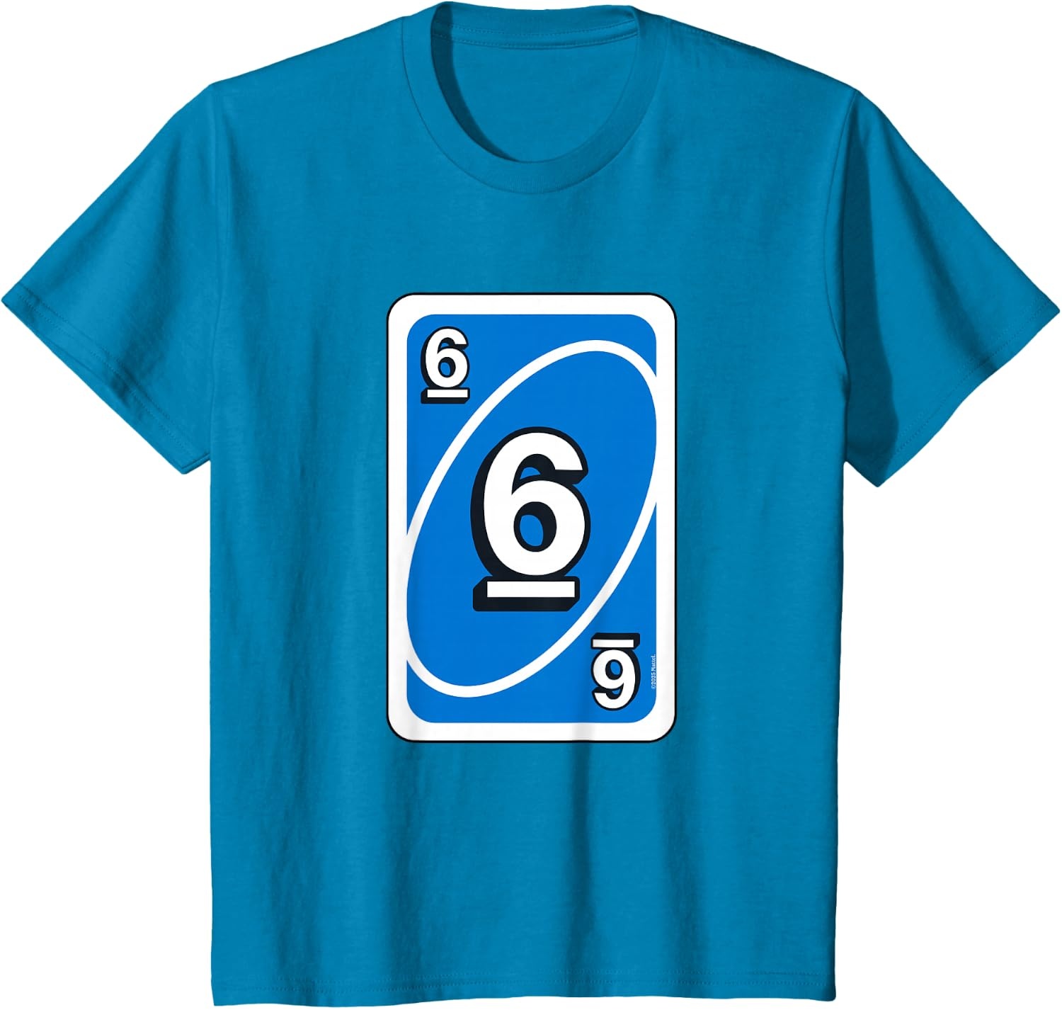 image:imageUno Halloween Blue 6 Card TShirtSapphire Blue