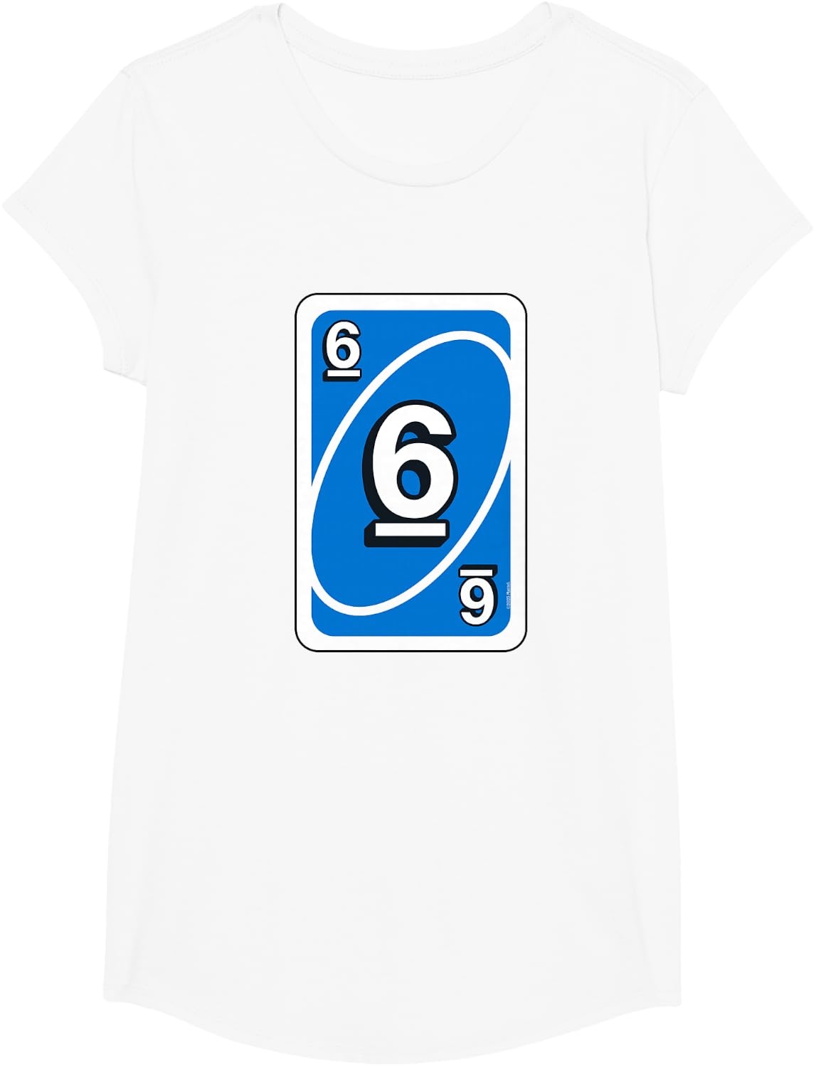 image:imageUno Halloween Blue 6 Card TShirtWhite