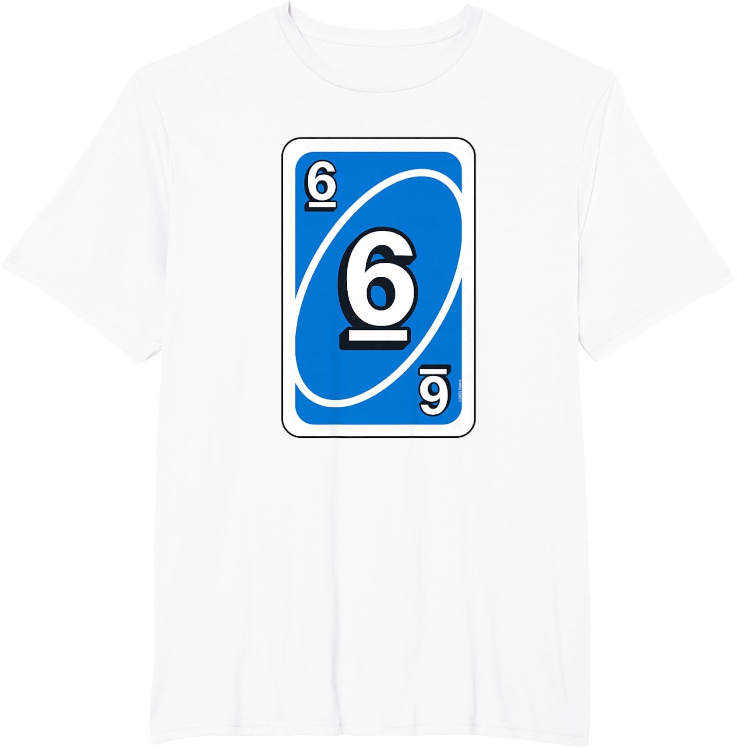image:imageUno Halloween Blue 6 Card TShirtWhite