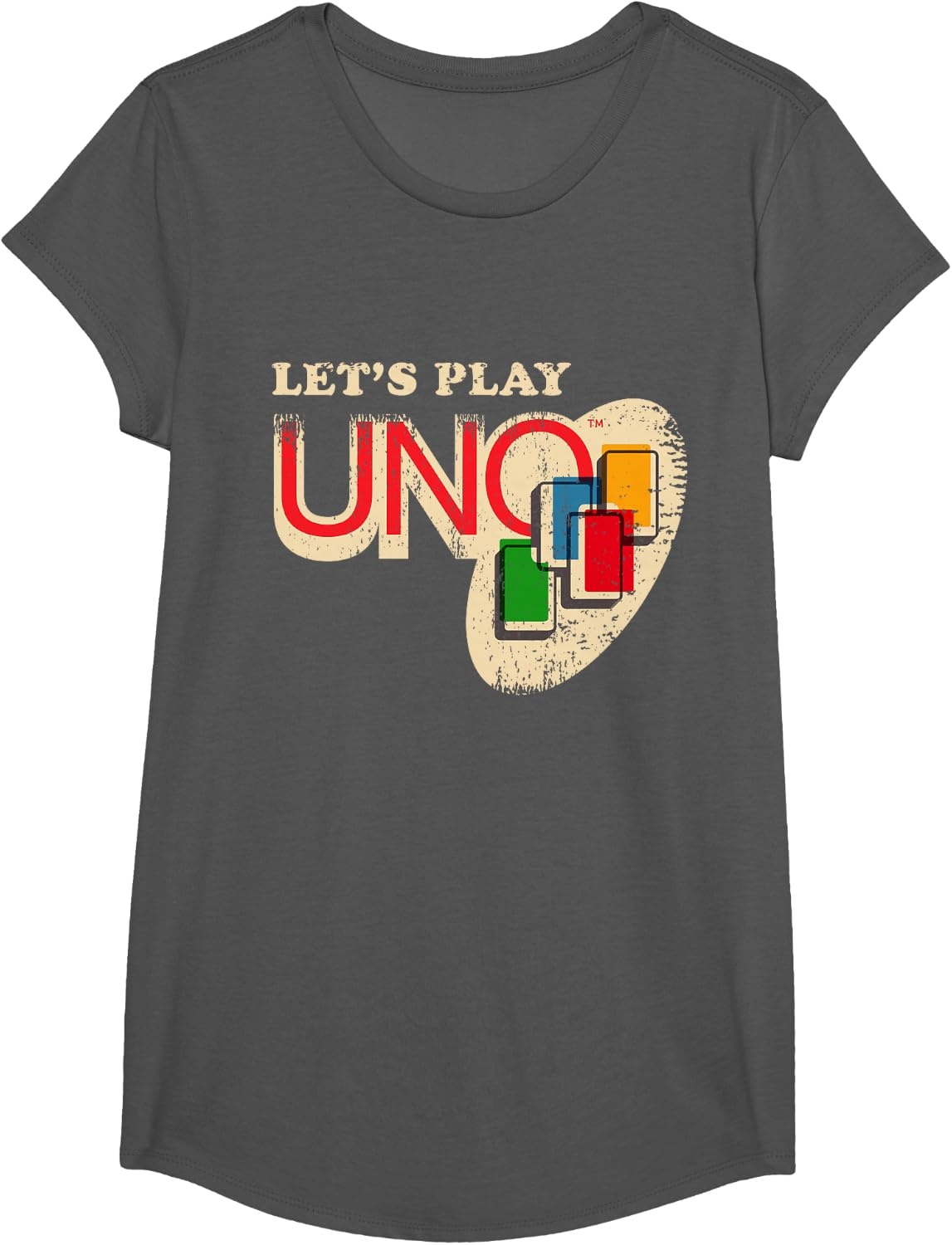 image:imageVintage Lets Play UNO TShirtAsphalt Grey