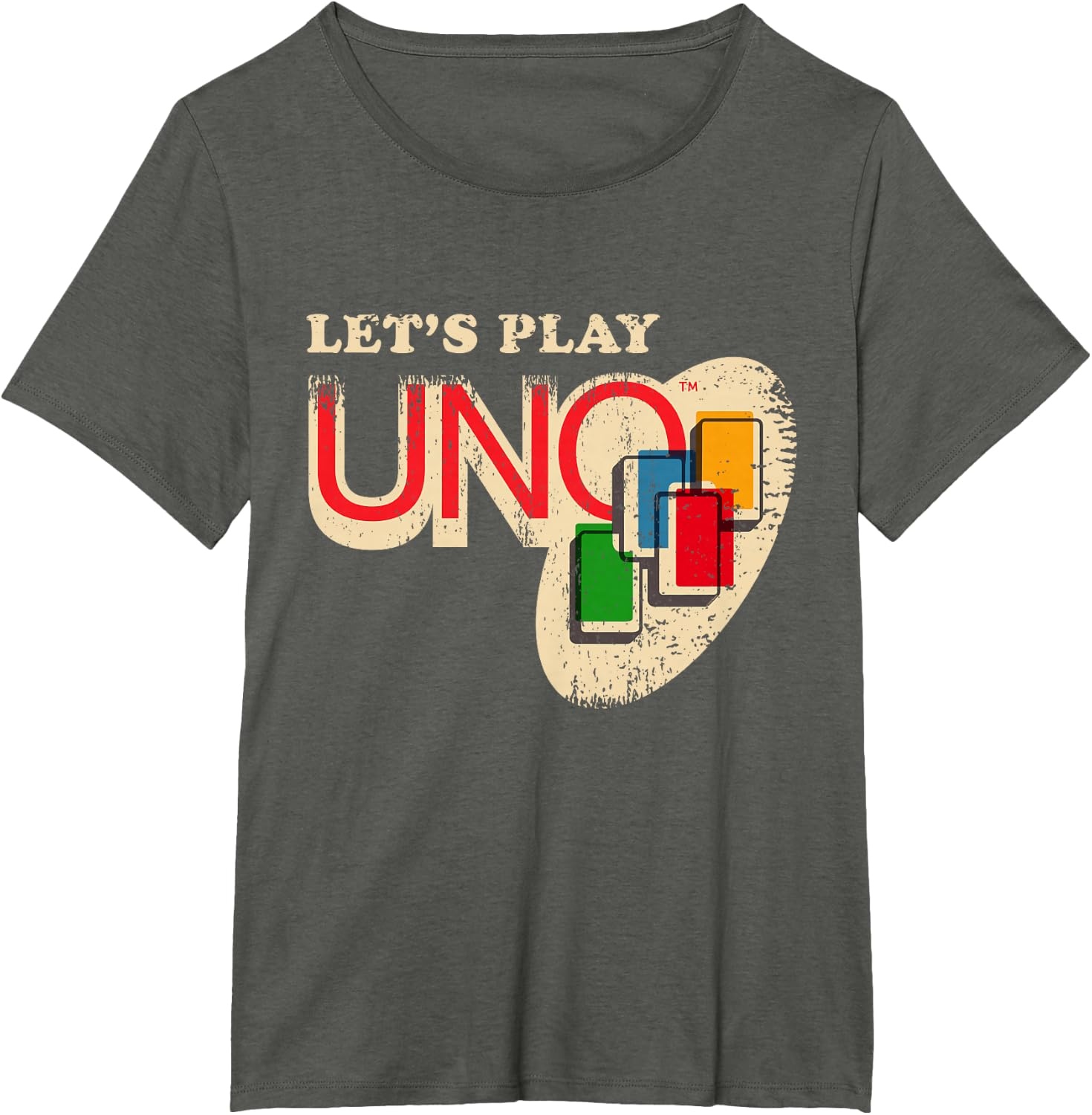 image:imageVintage Lets Play UNO TShirtAsphalt Grey