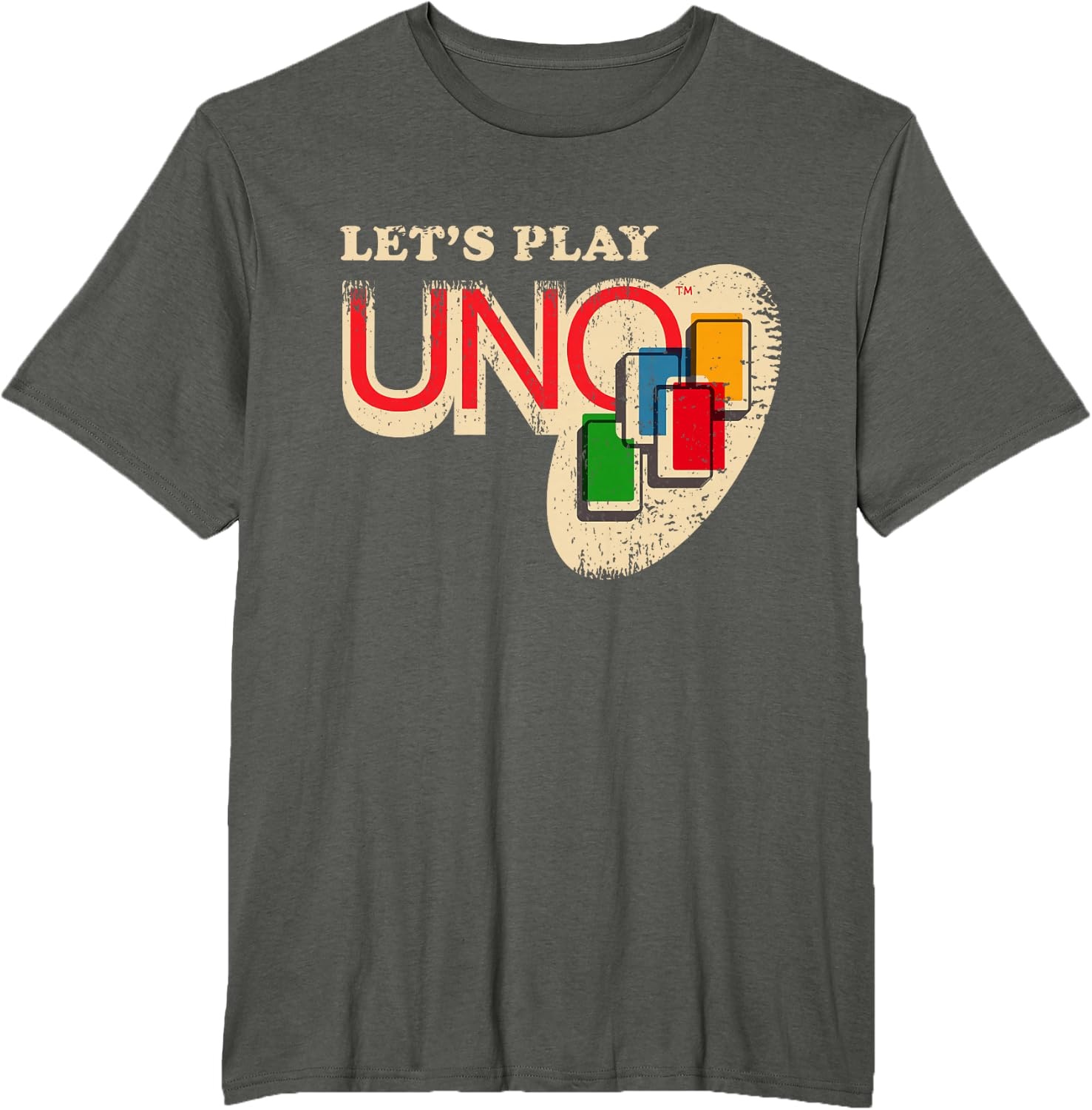 image:imageVintage Lets Play UNO TShirtAsphalt Grey