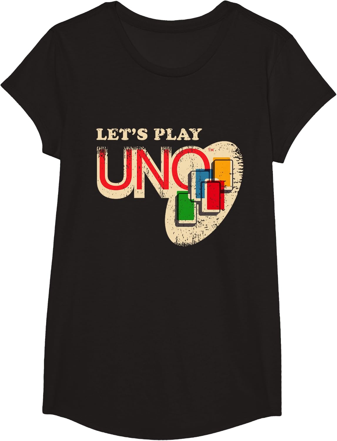 image:imageVintage Lets Play UNO TShirtBlack