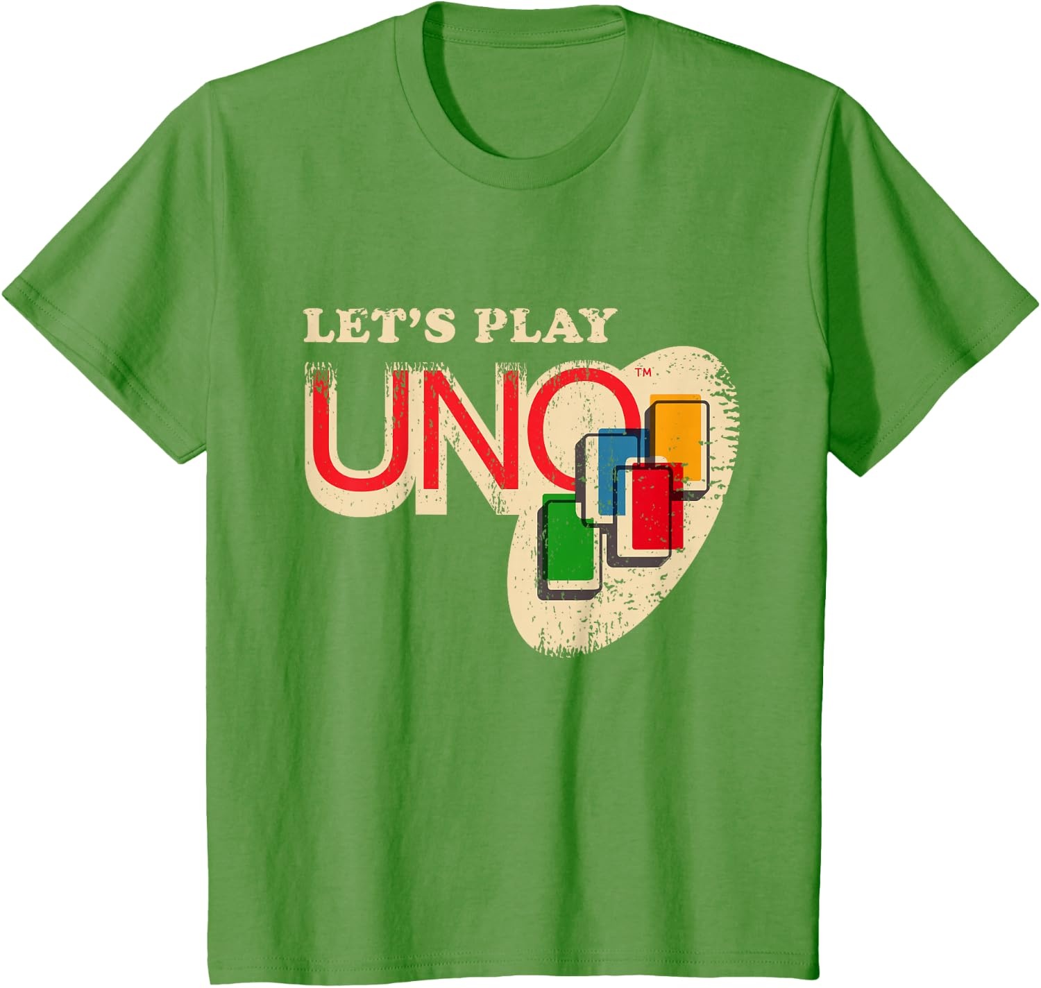 image:imageVintage Lets Play UNO TShirtGrass Green