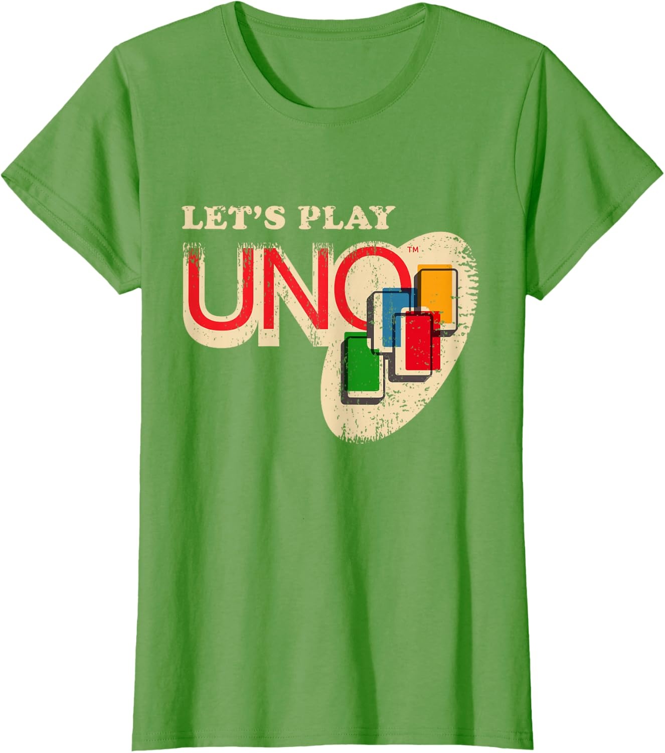 image:imageVintage Lets Play UNO TShirtGrass Green
