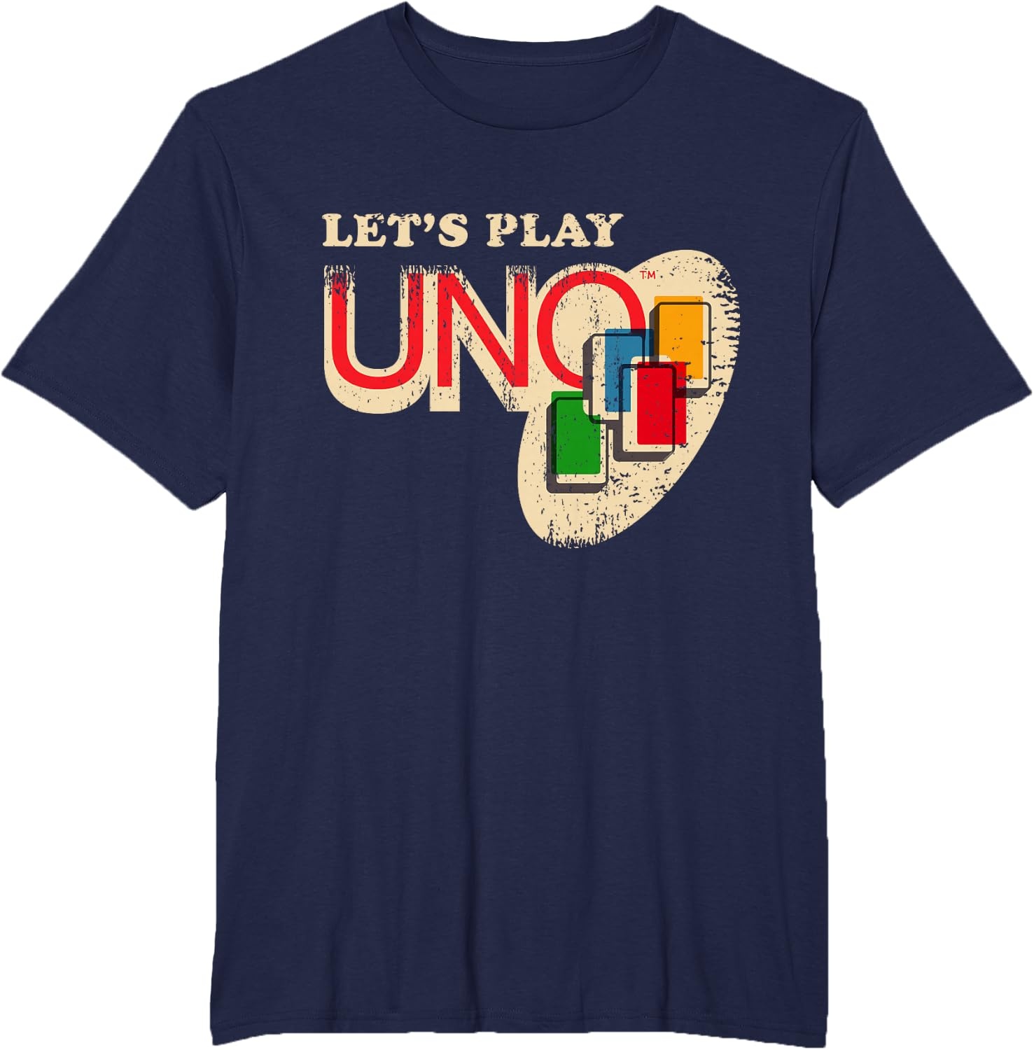 image:imageVintage Lets Play UNO TShirtNavy Blue