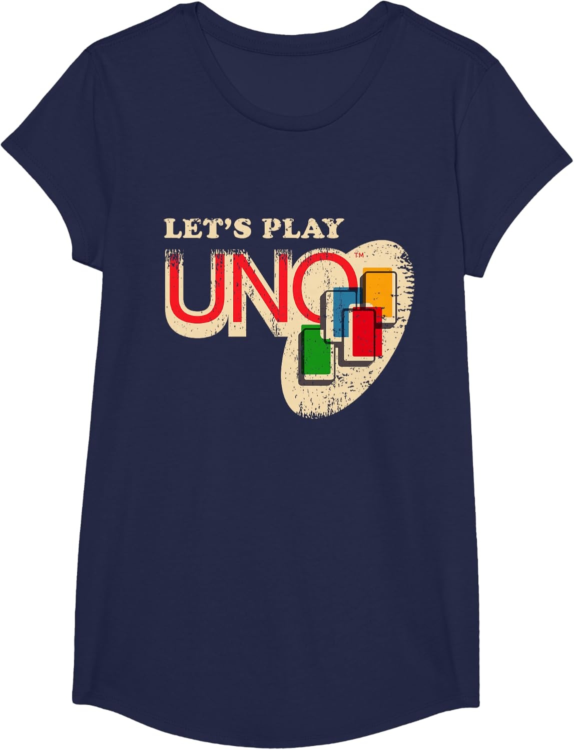 image:imageVintage Lets Play UNO TShirtNavy Blue
