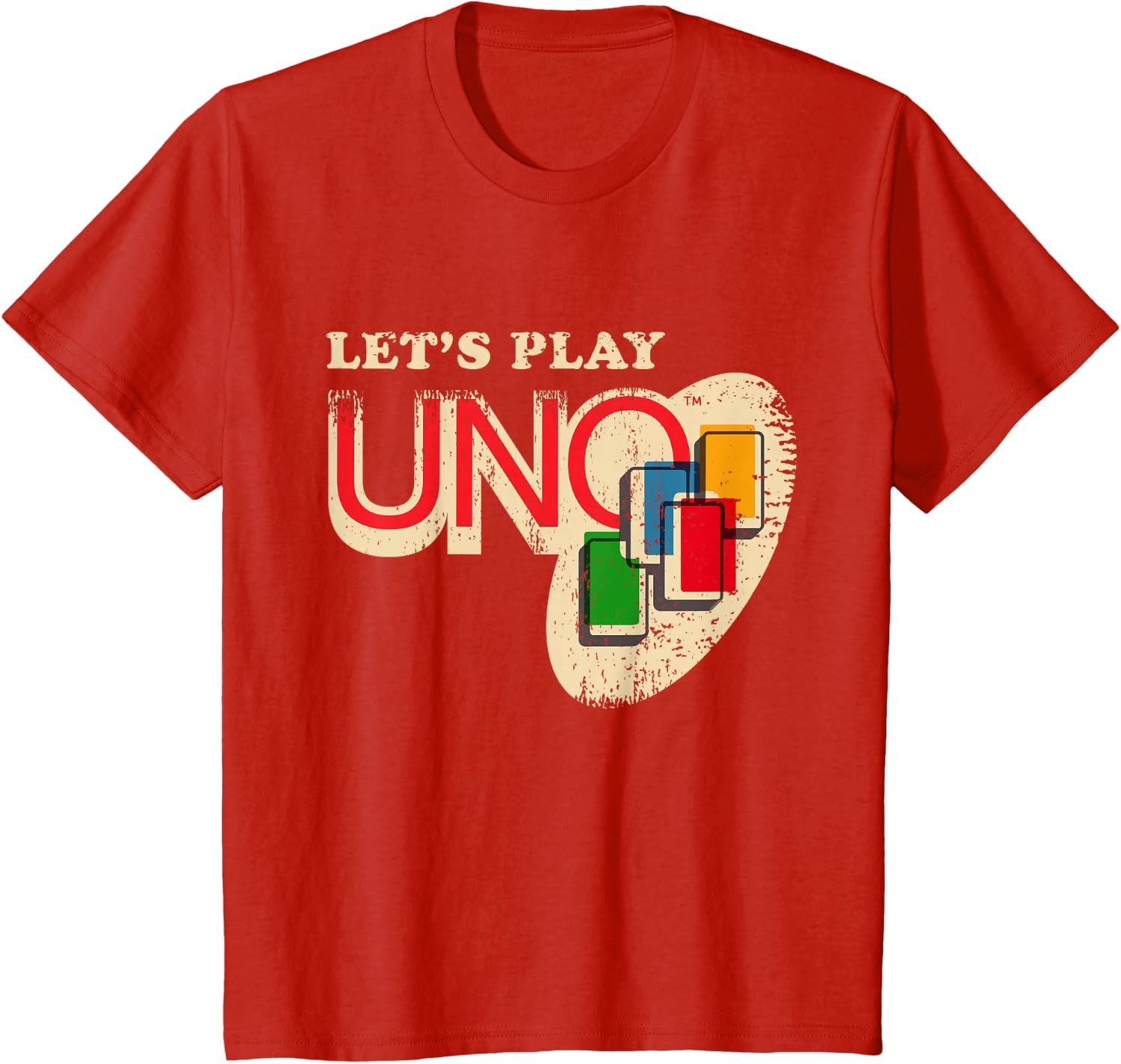 image:imageVintage Lets Play UNO TShirtRed