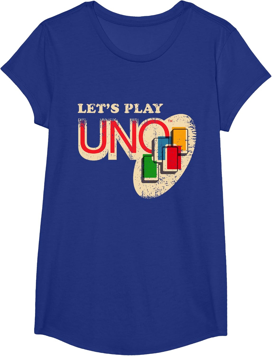 image:imageVintage Lets Play UNO TShirtRoyal Blue