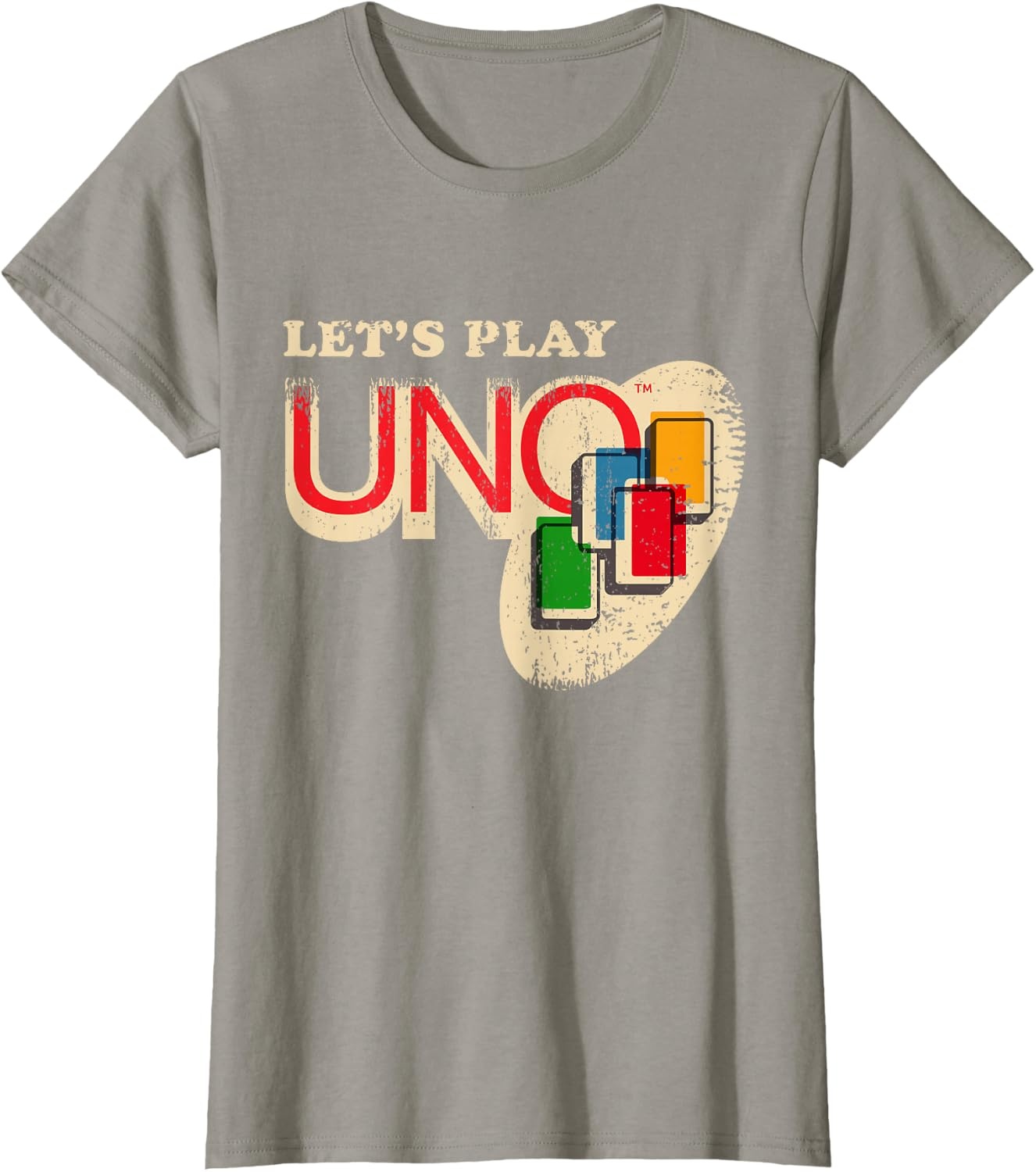 image:imageVintage Lets Play UNO TShirtSlate Grey