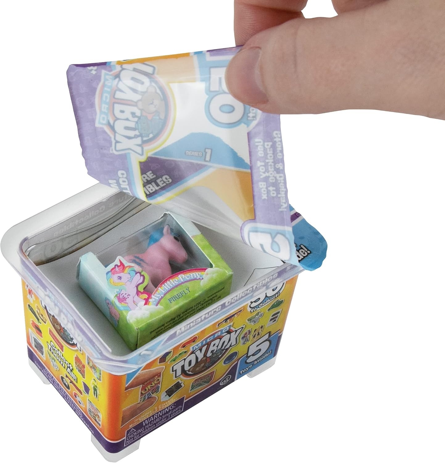 image:imageWorlds Smallest Micro Toy Box Series 1 Mini Collectible5pc Blind Box