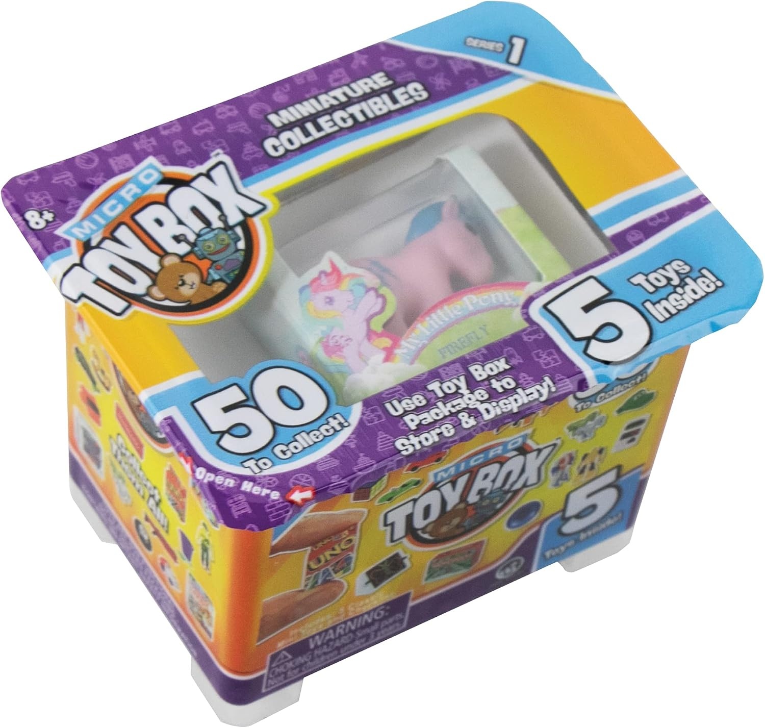 image:imageWorlds Smallest Micro Toy Box Series 1 Mini Collectible5pc Blind Box