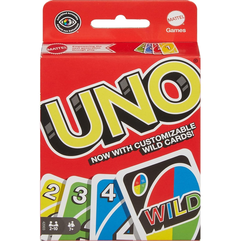 image:imageMattel Games UNO Splash Card Game Ages 7 210 Players With Waterproof Cards ampPortable Carabiner Clip for Travel Pool Time Camping amp Game Nights AwayUno