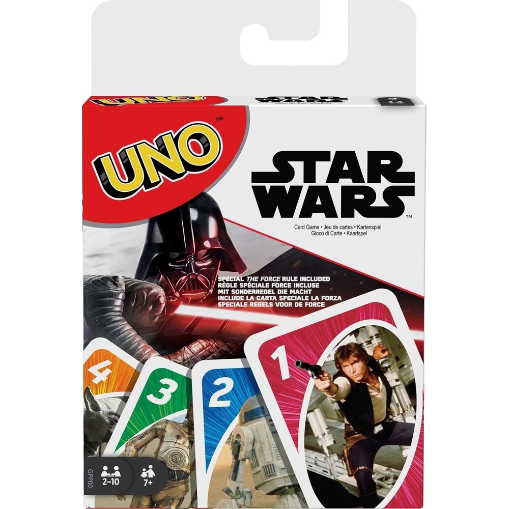 image:imageMattel Games UNO Super Mario Card Game Animated Character Themed Collector Deck 112 Cards with Character Images Gift for Kids Ages 7 Years Old amp UpUNO Star Wars